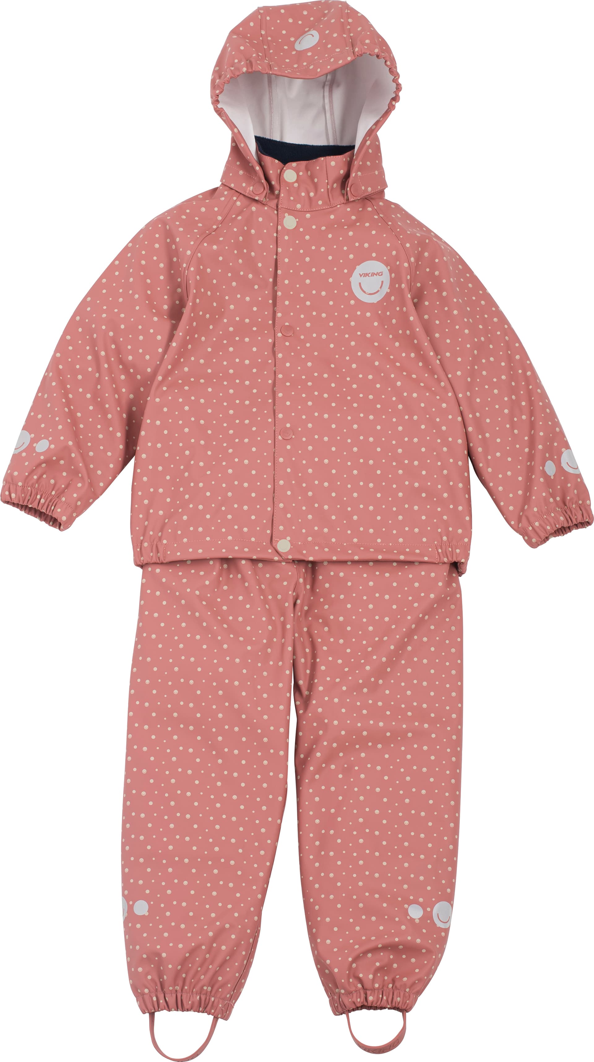 Viking Footwear Viking Footwear Kids' Jolly Print Rainset Pink