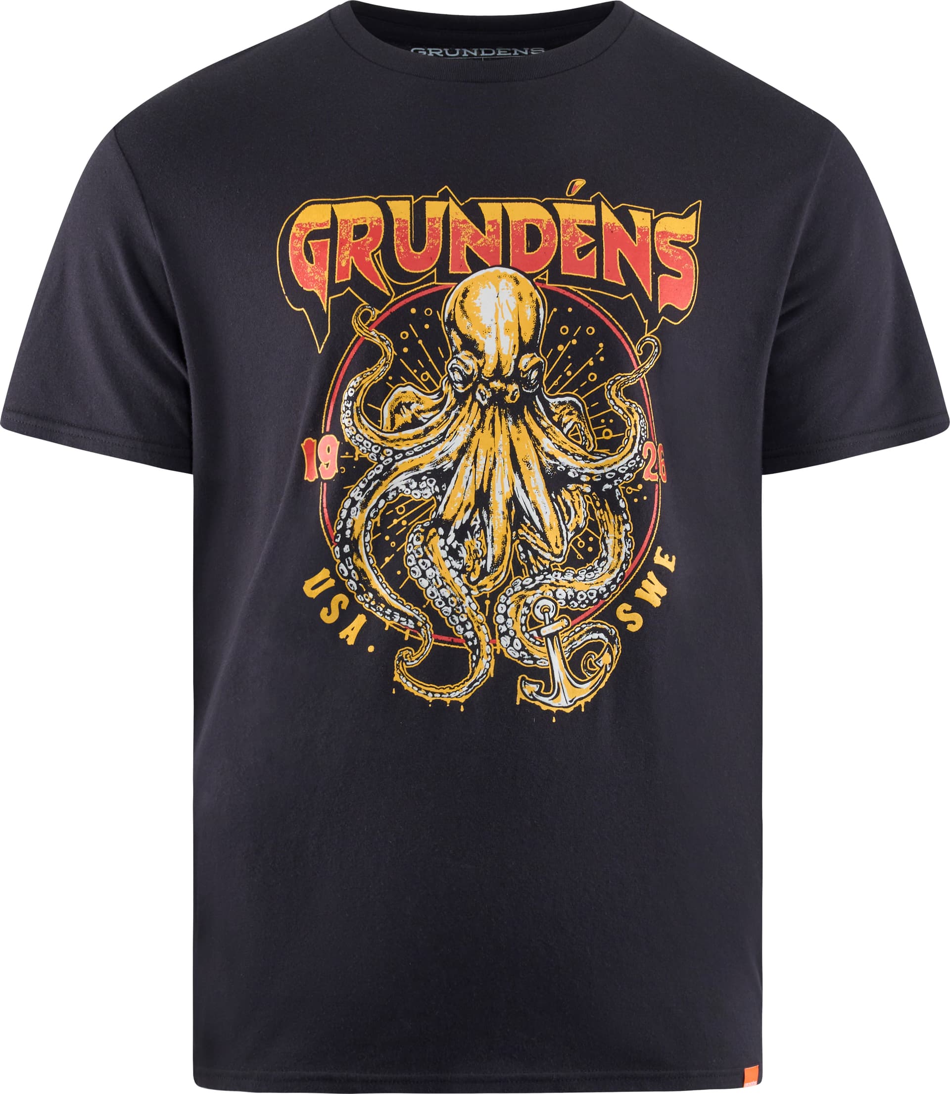 Grundéns Grundéns Men's Rocktopus Ss T-Shirt Black