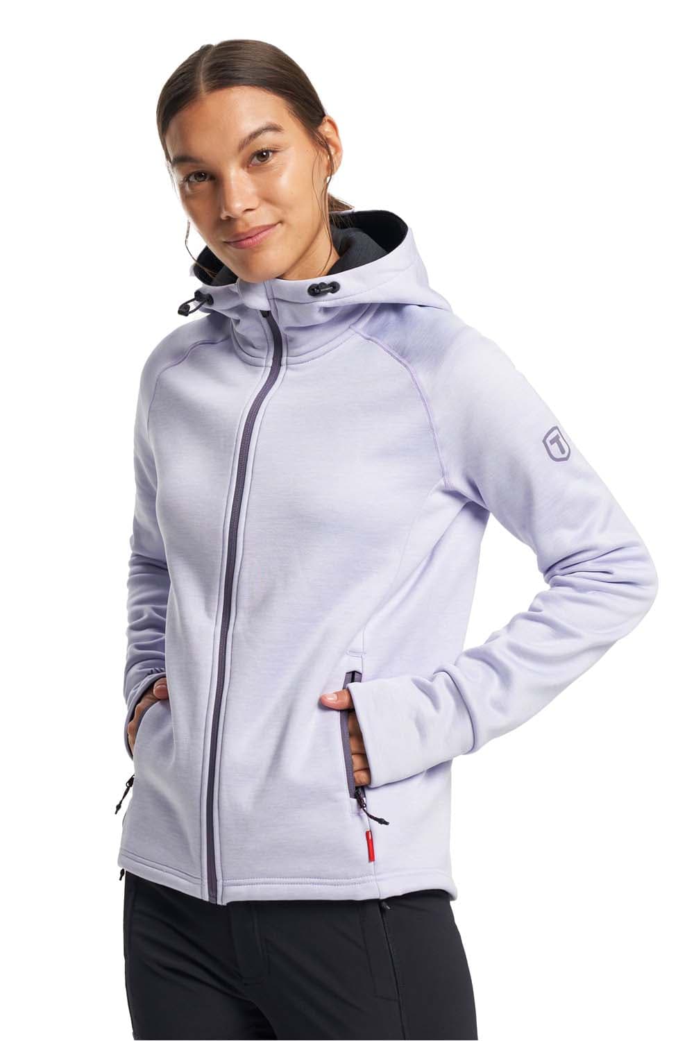 Tenson Tenson Women's TXlite Hoodie Zip Crystaline