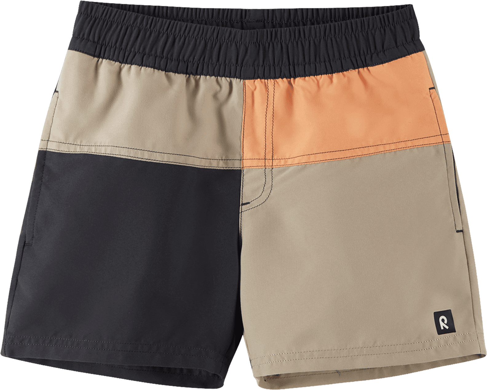 Reima Reima Kids' Palmu Sunproof Beach Shorts Soft Black