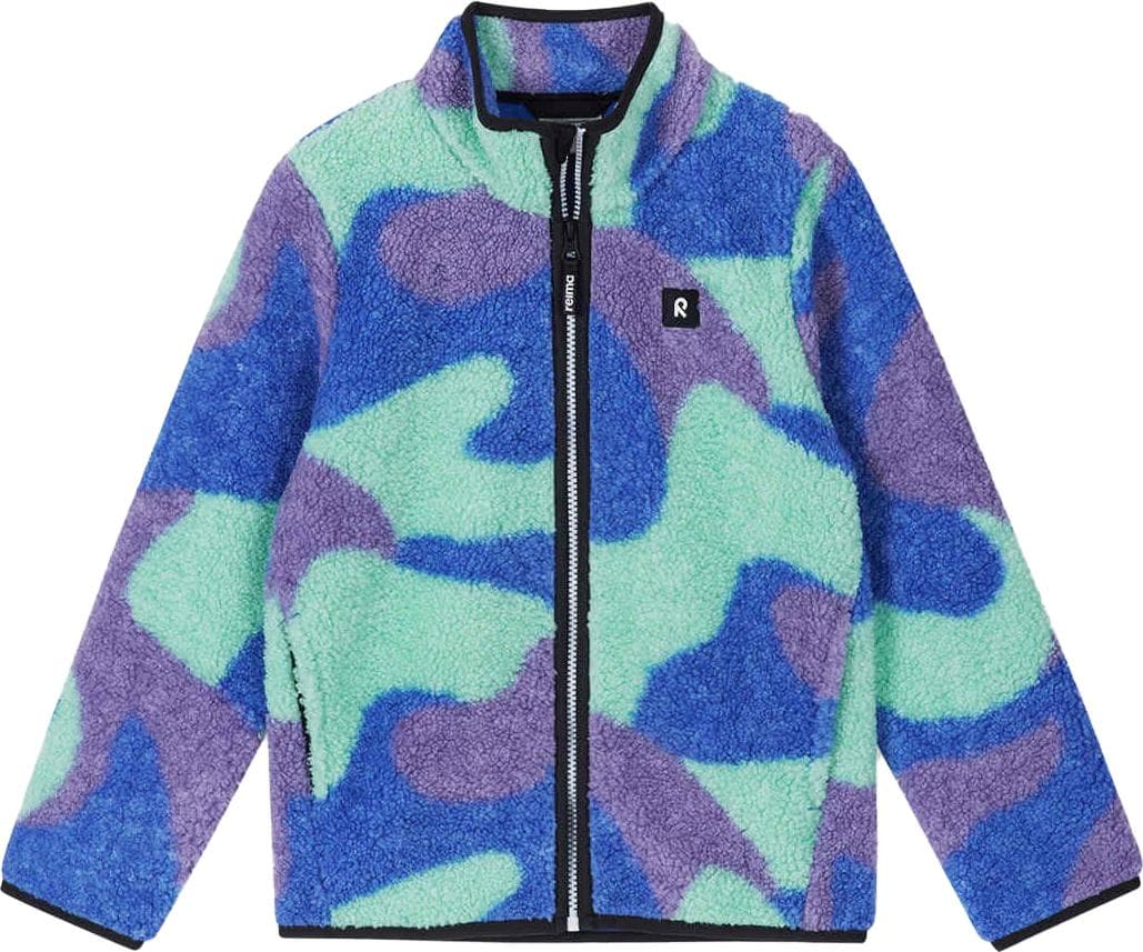 Reima Reima Kids' Fleece Sweater Tupsis Aop Sparkly Blue