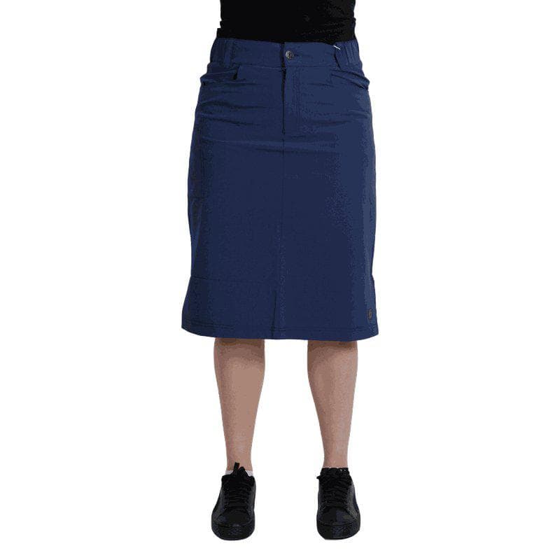 Dobsom Dobsom Women's Himalaya Long Skort Stoneblue
