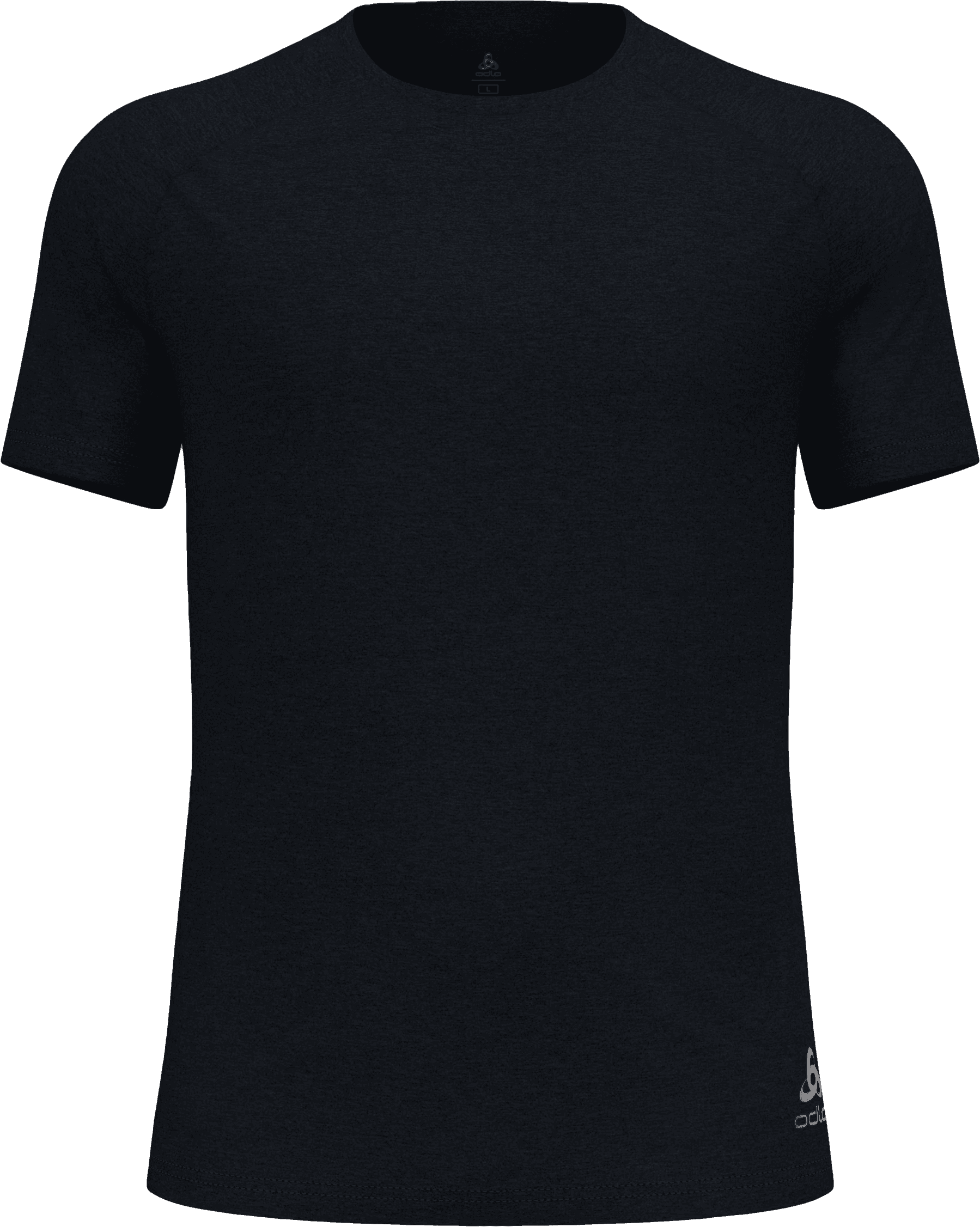 Odlo Odlo Men's T-Shirt Crew Neck S/S Essential 365 Black Melange