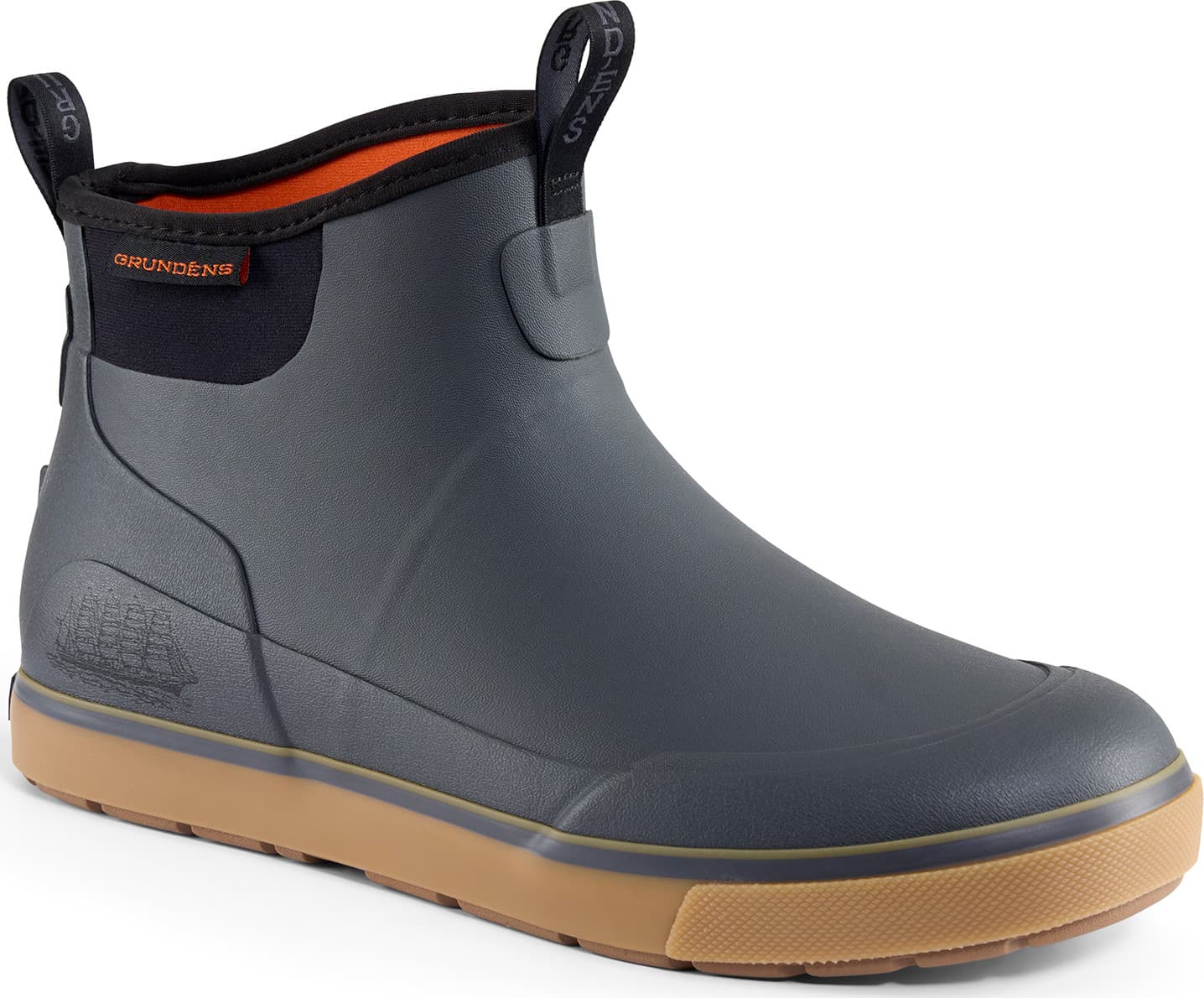 Grundéns Grundéns Men's Deck Boss Ankle Boot Grey/black