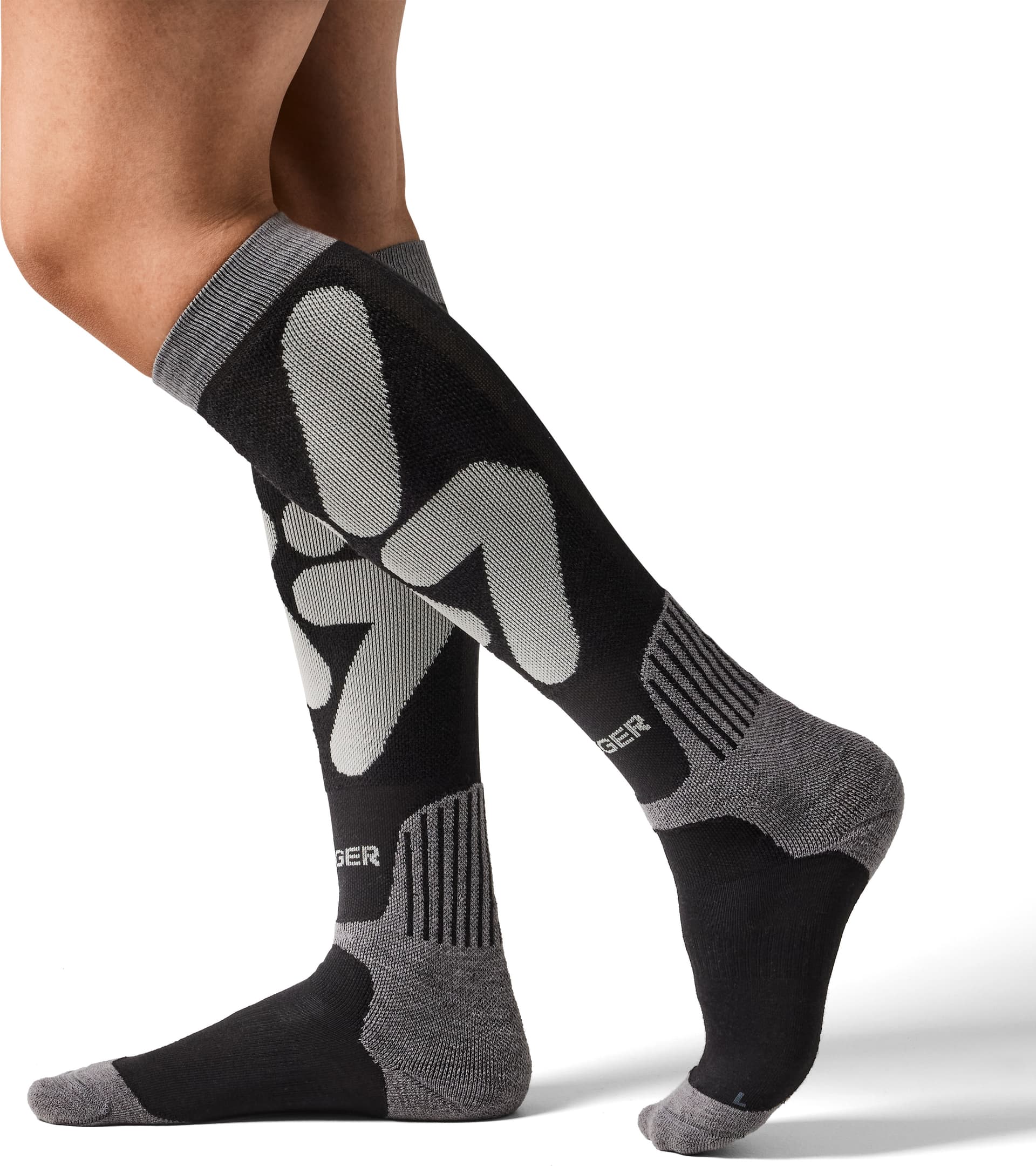 Seger Seger Unisex Race Wool Compression Grey