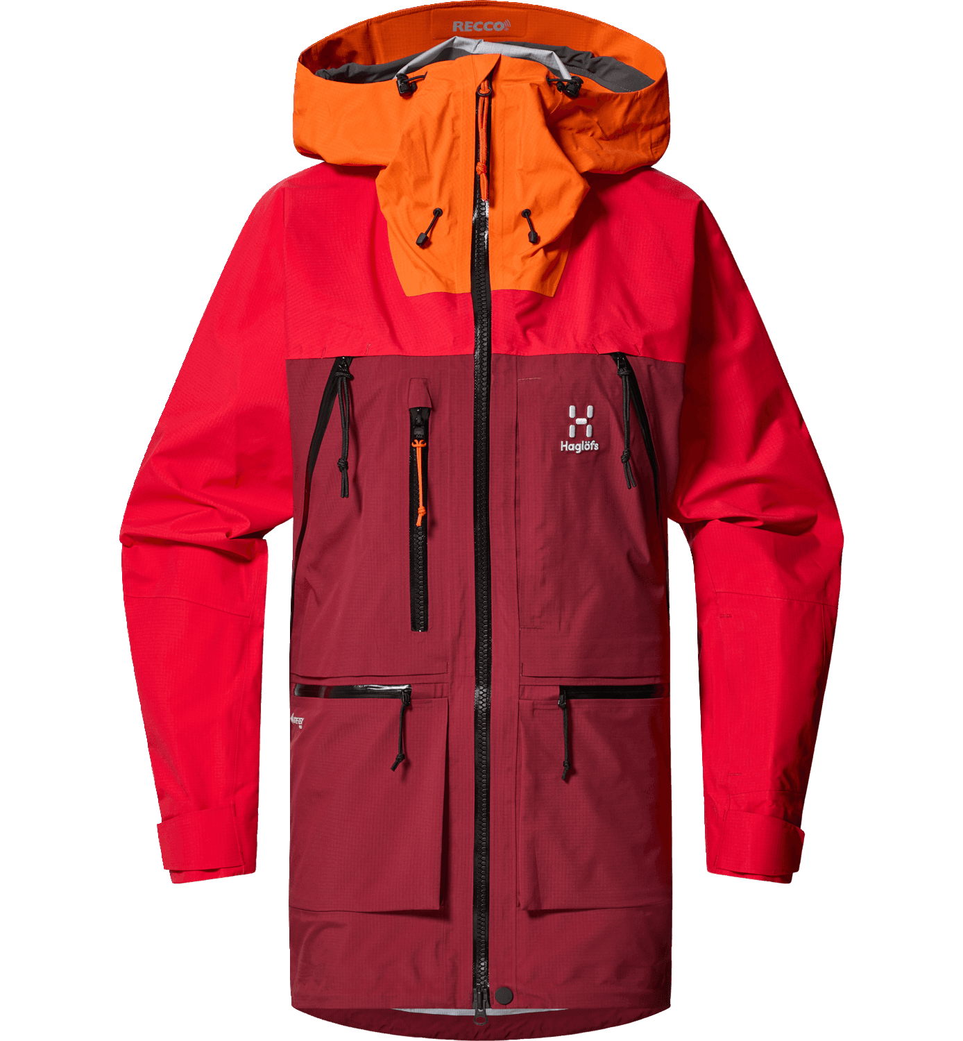 Haglöfs Haglöfs Women's Vassi Gore-Tex Pro Jacket Carmine Red/Bright Red