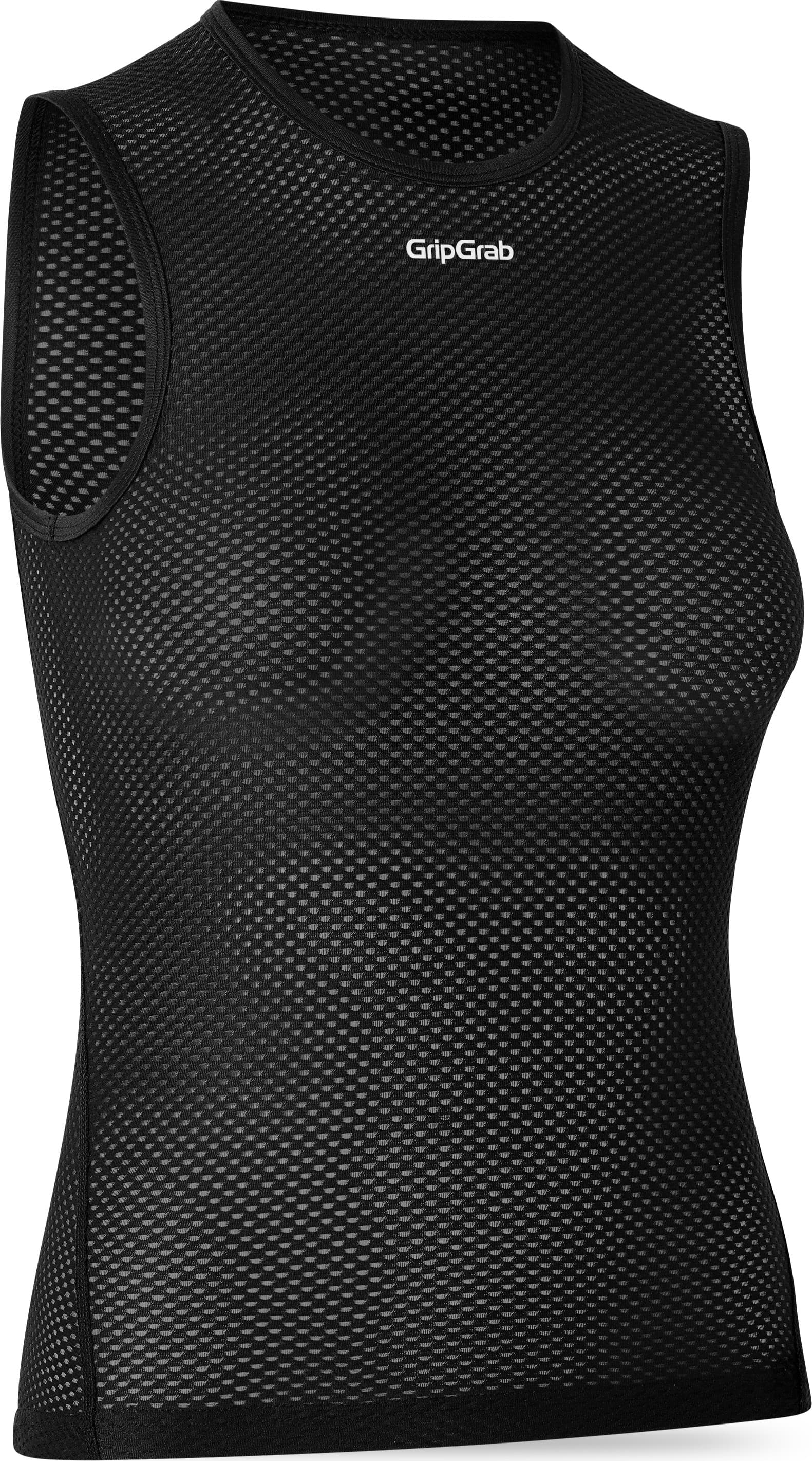GripGrab Gripgrab Women's Ultralight Mesh Sleeveless Base Layer Black