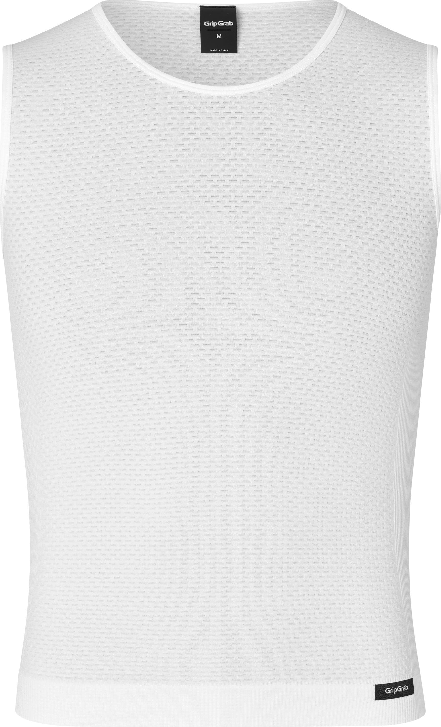 GripGrab Gripgrab Unisex PACR Ultralight Seamless Sleeveless Base Layer White