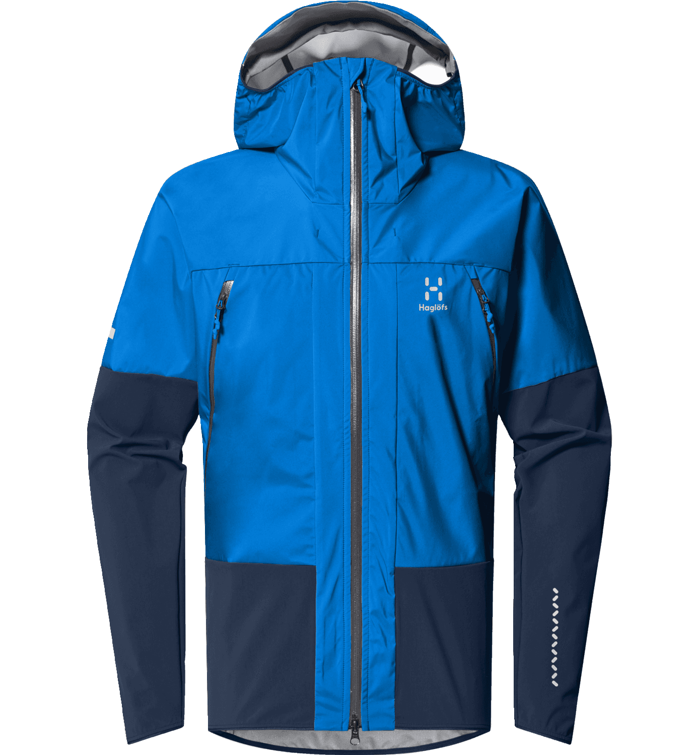 Haglöfs Haglöfs Men's L.I.M Hybrid Touring Hood Electric Blue/Tarn Blue
