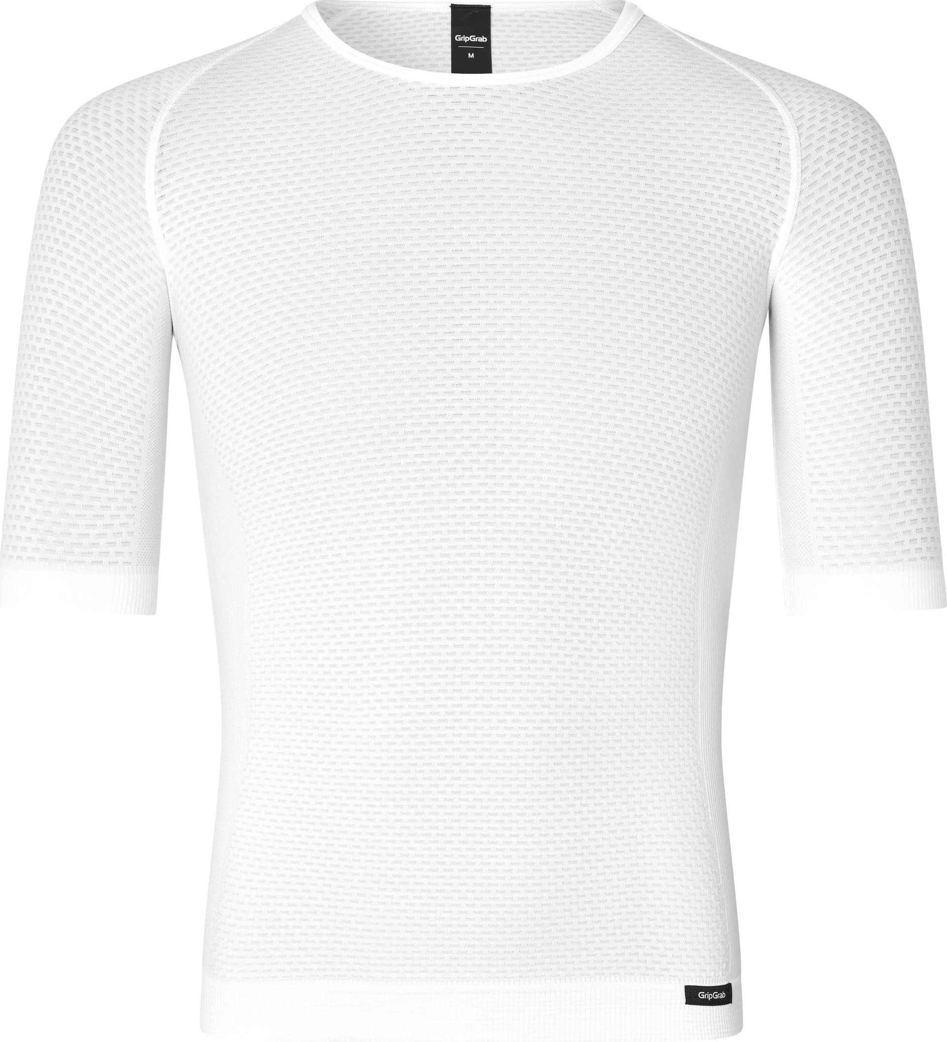 GripGrab Gripgrab Unisex PACR Ultralight Seamless Short Sleeve Base Layer White