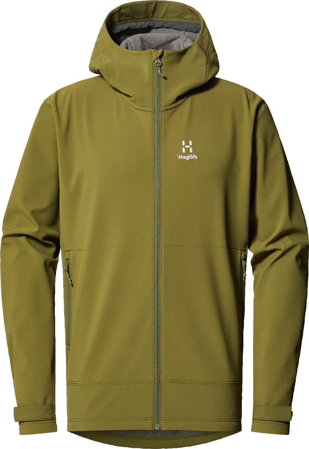 Haglöfs Haglöfs Men's Chilly Softshell Hood Olive Green