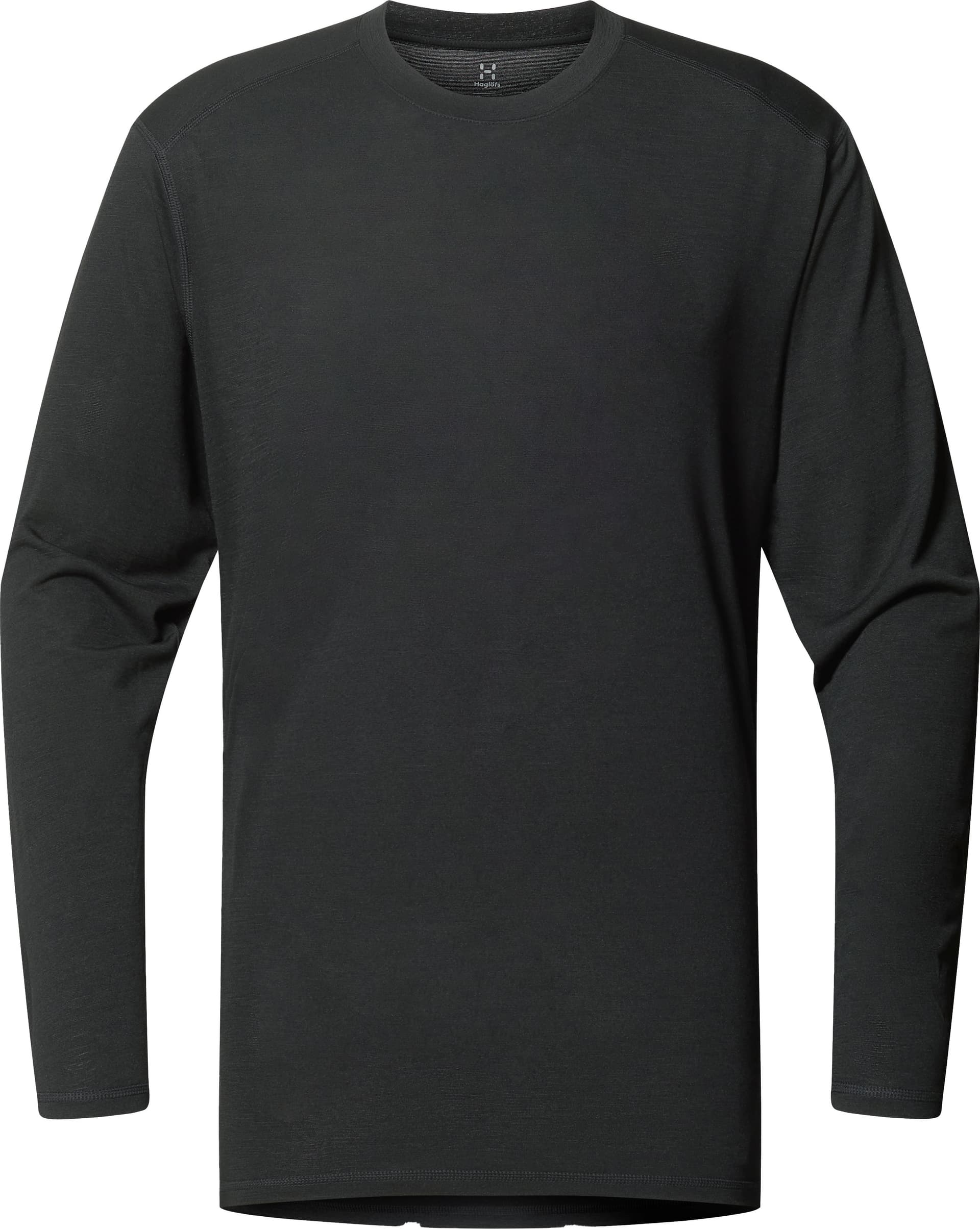 Haglöfs Haglöfs Men's Kaise Wool Long Sleeve Tee True Black