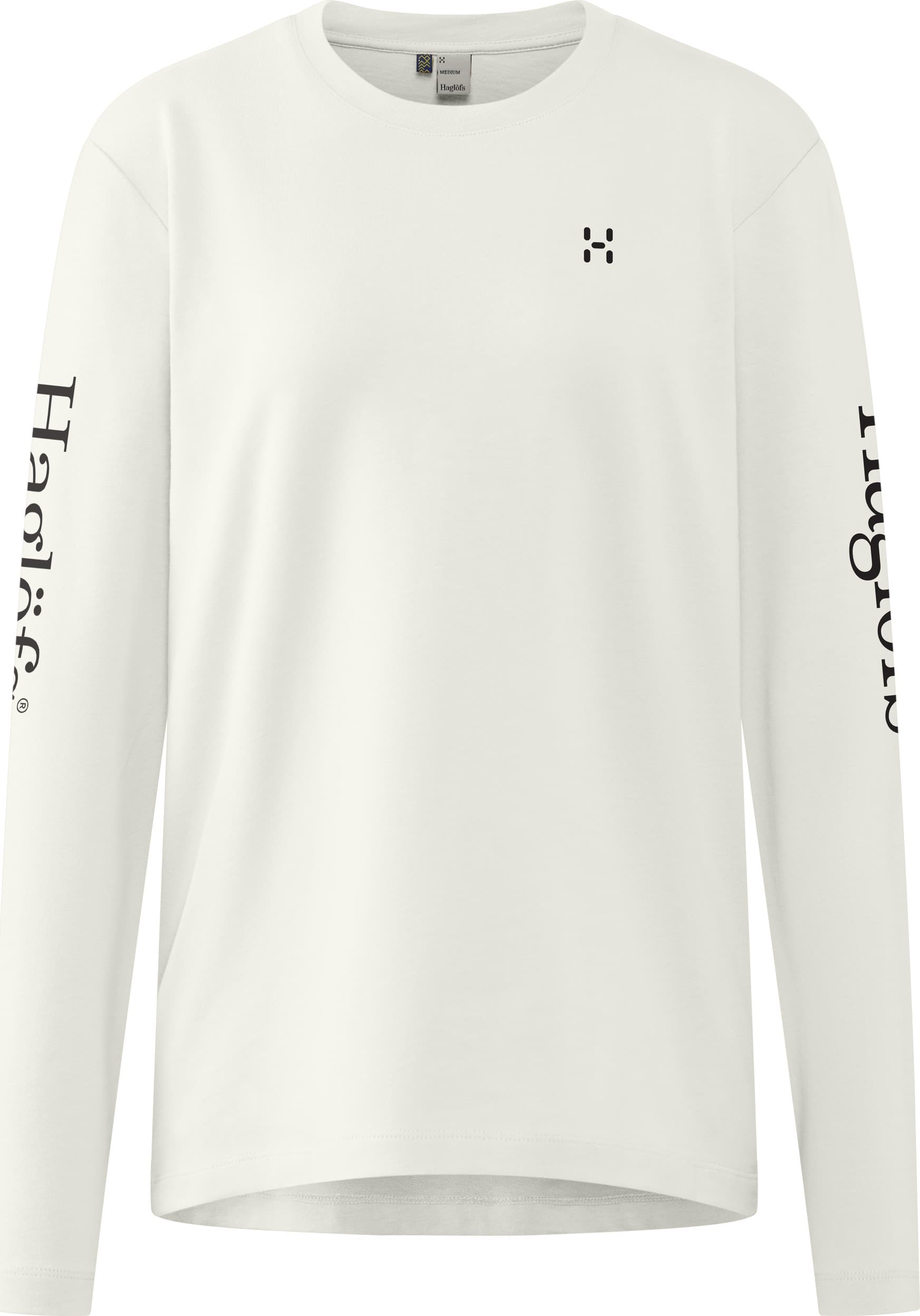 Haglöfs Haglöfs Women's Haglöfs Long Sleev Tee  Soft White 2