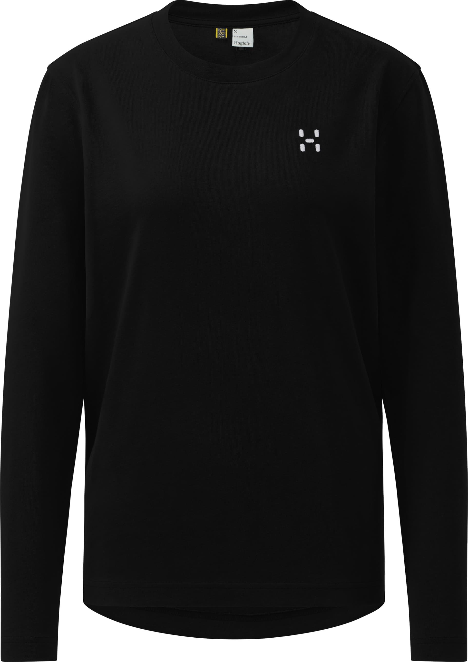 Haglöfs Haglöfs Women's Haglöfs Long Sleev Tee  True Black 1