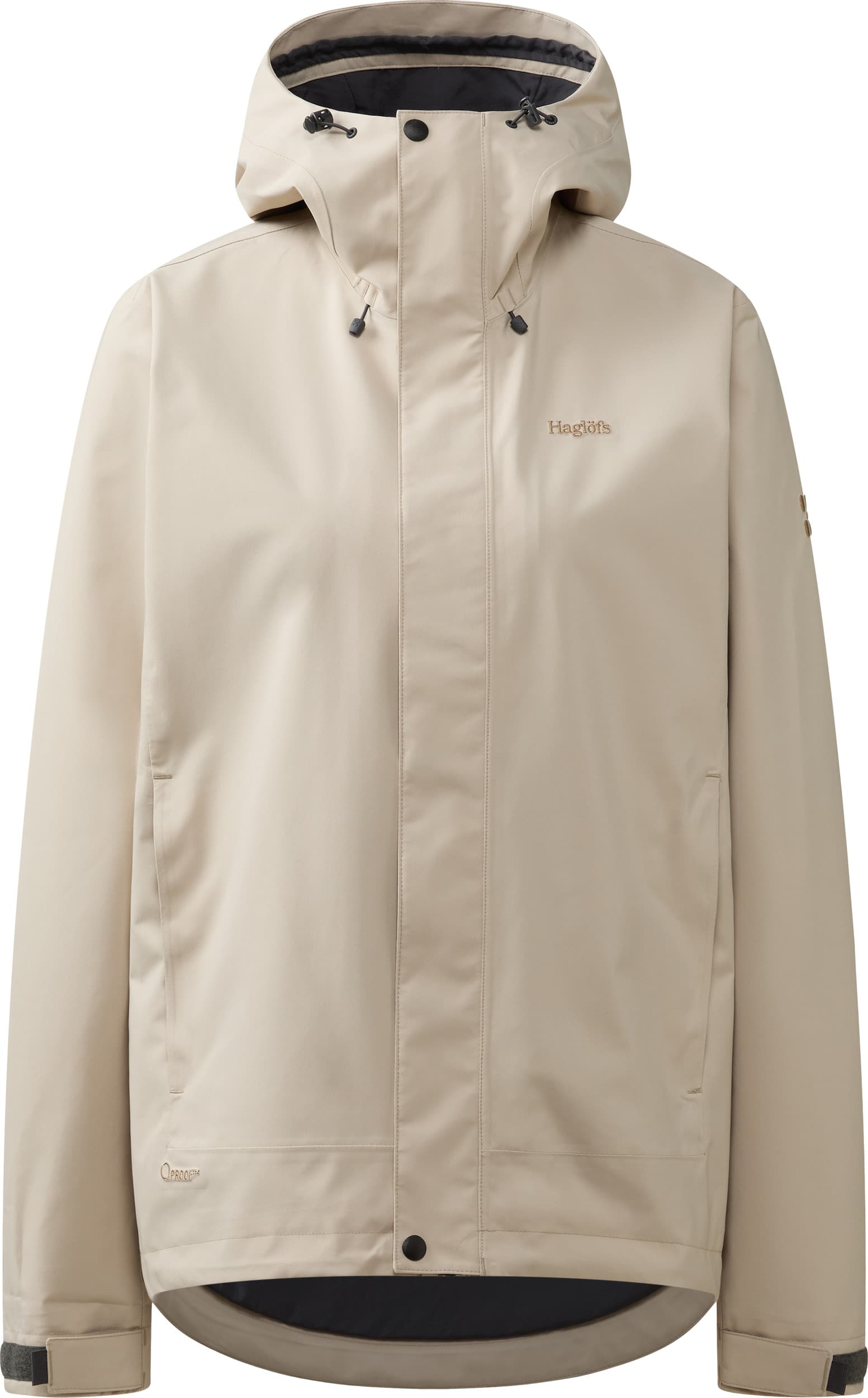 Haglöfs Haglöfs Women's Breeze Proof Jacket Chalk Beige