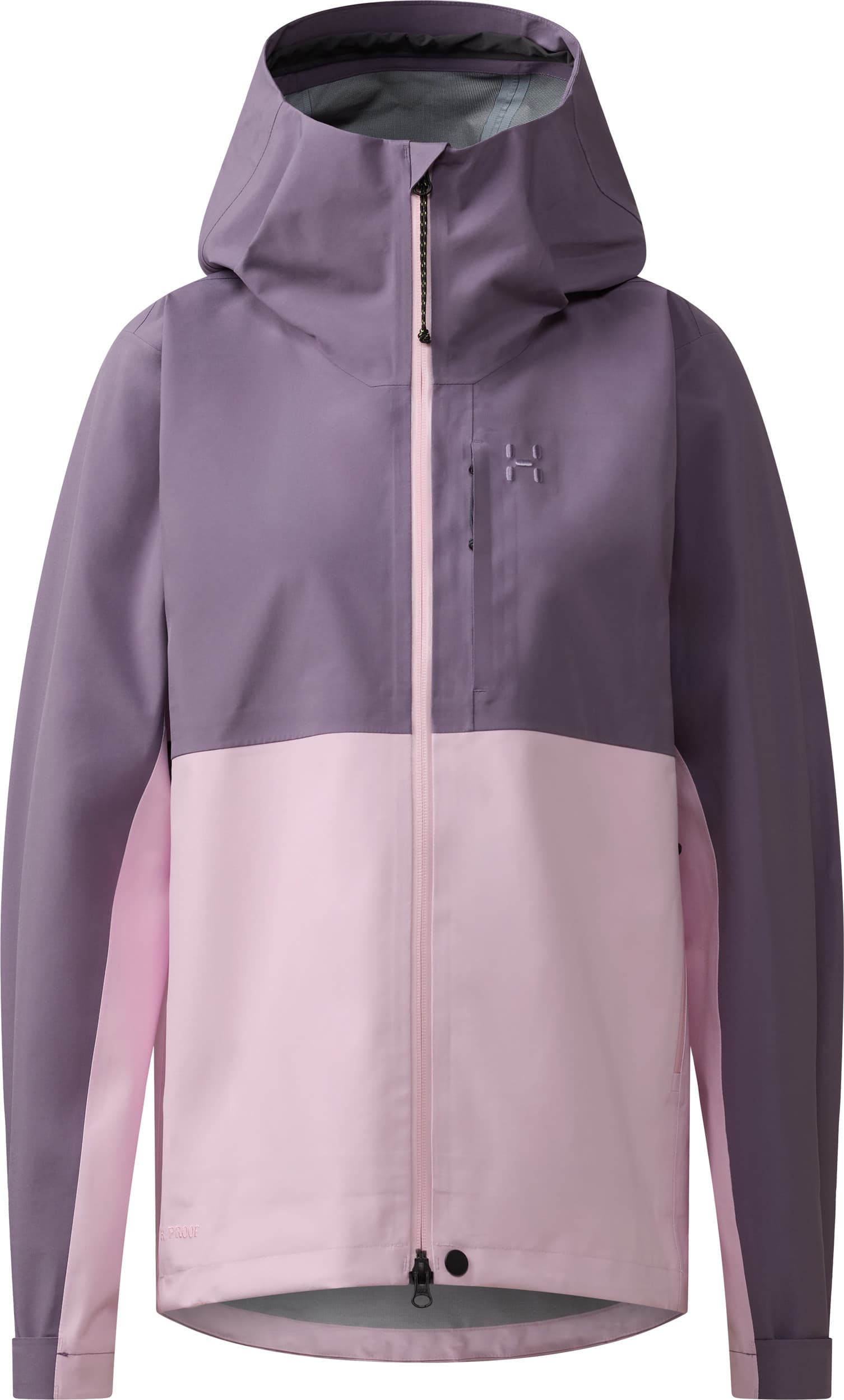 Haglöfs Haglöfs Women's Front Proof II Jacket Purple Fog/fresh Pink