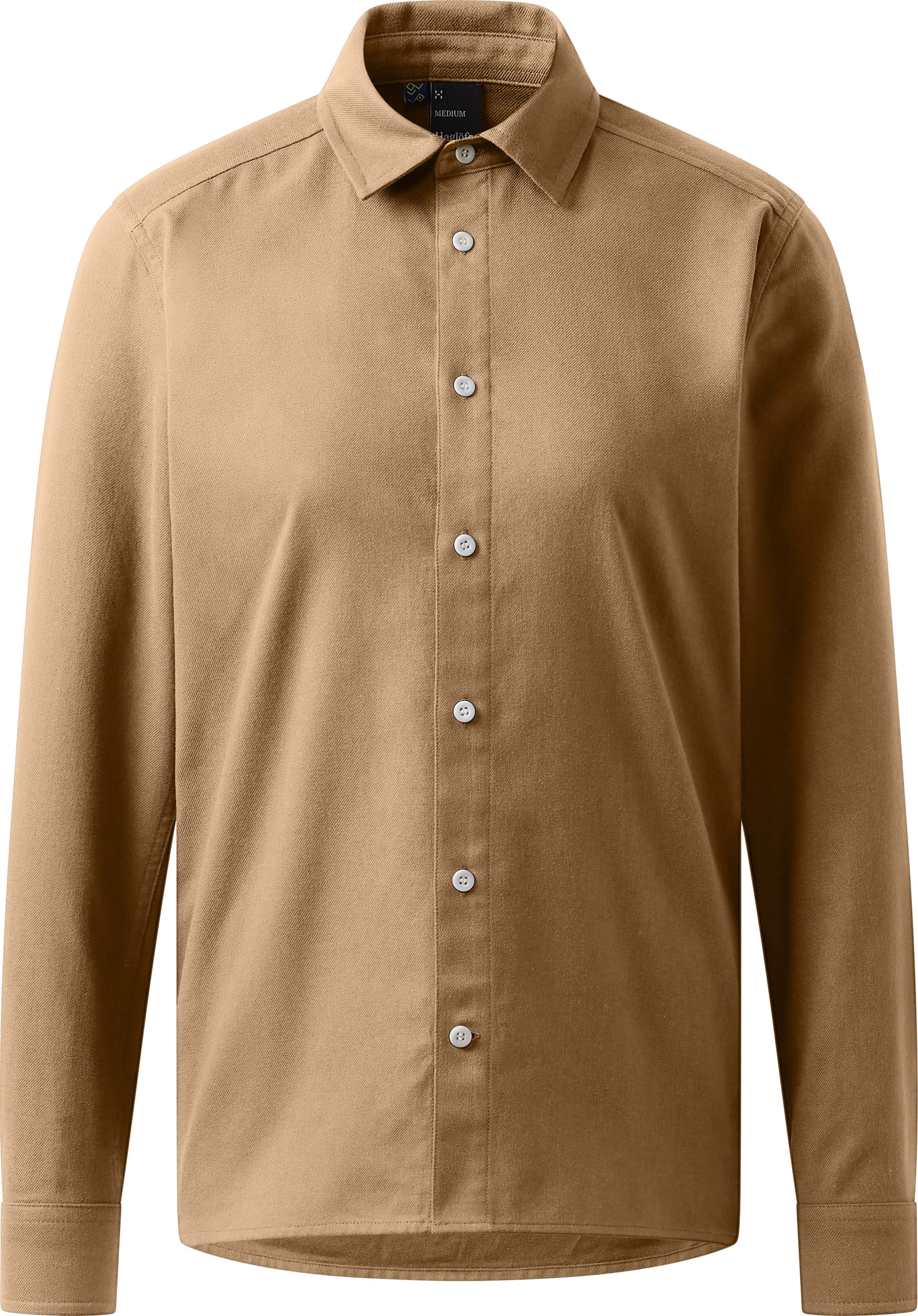 Haglöfs Haglöfs Women’s Virke Flannel Shirt Teak Brown