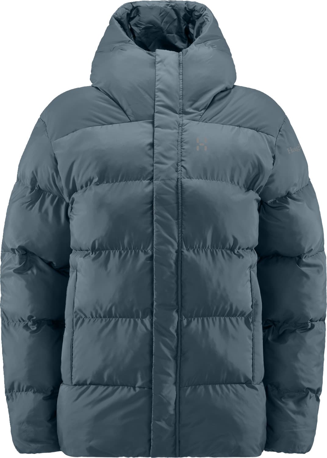 Haglöfs Haglöfs Women's Puffy Mimic II Hood Steel Blue