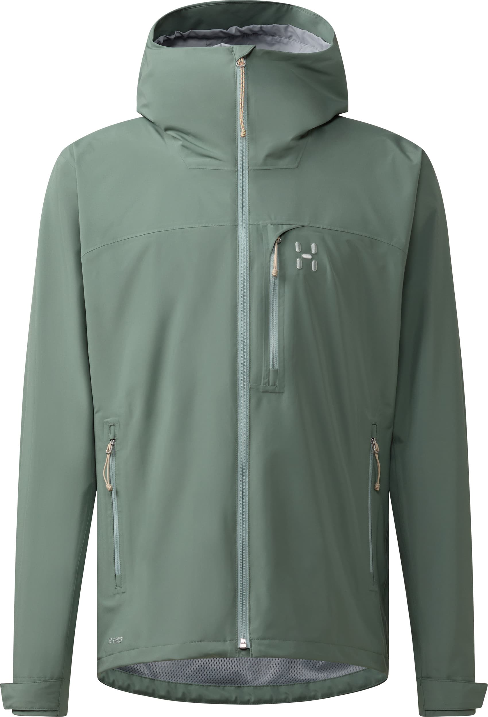 Haglöfs Haglöfs Men's Ozka Proof Jacket Chlorophyll Green
