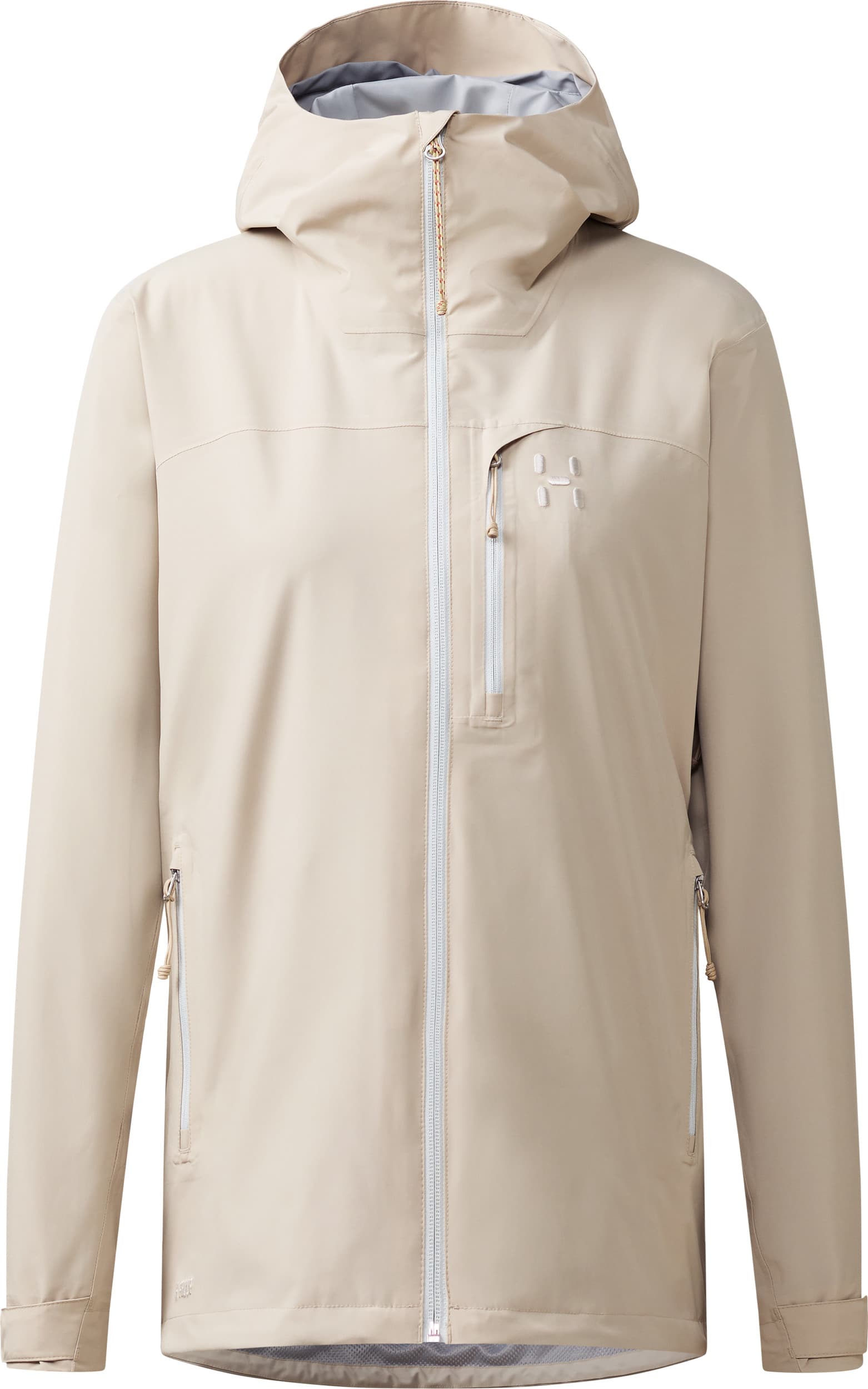 Haglöfs Haglöfs Women's Ozka Proof Jacket Chalk Beige