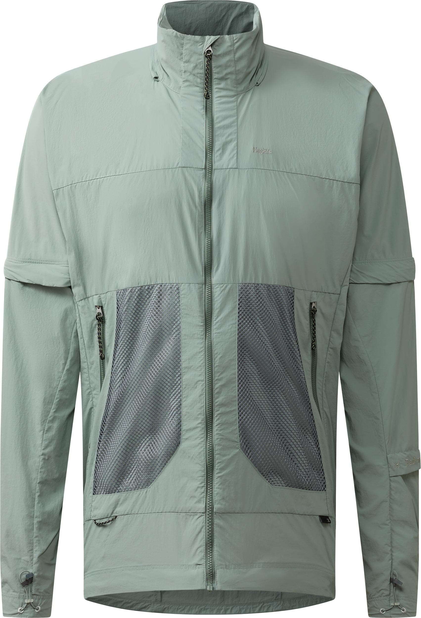 Haglöfs Haglöfs Men's Solis Zip Off Jacket Dew Green