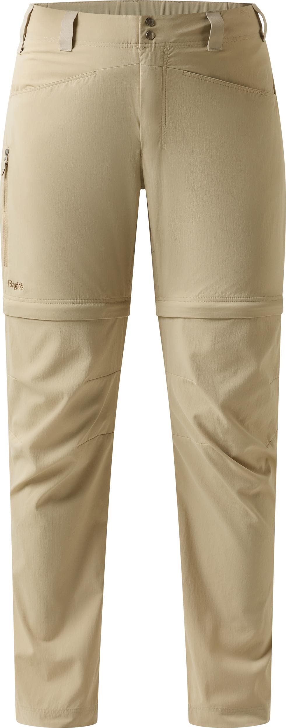 Haglöfs Haglöfs Women's Lite Standard Zip-Off II Pant Chalk Beige