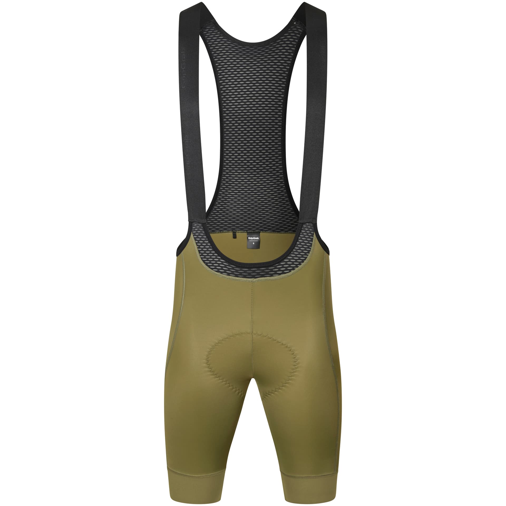 GripGrab Gripgrab Men's GripGrab PACR Bib Shorts Olive Green