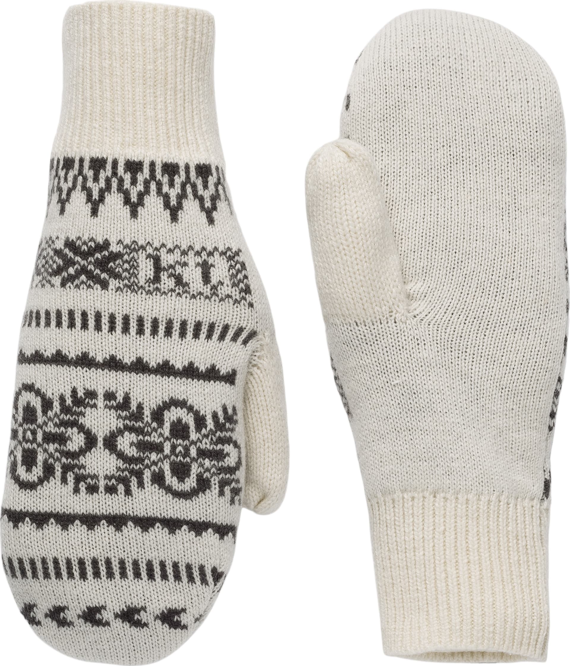 Kari Traa Kari Traa Women's Selma Knit Mittens Off White