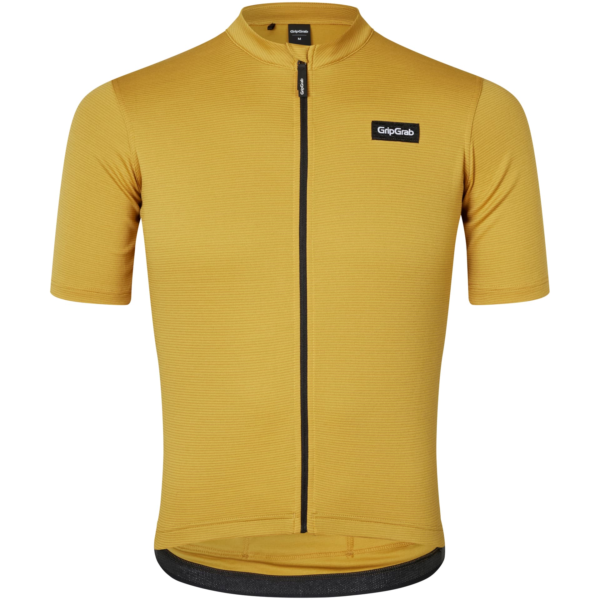 GripGrab Gripgrab Men's GripGrab EXPLR Merinotech Short Sleeve Jersey Mustard Yellow