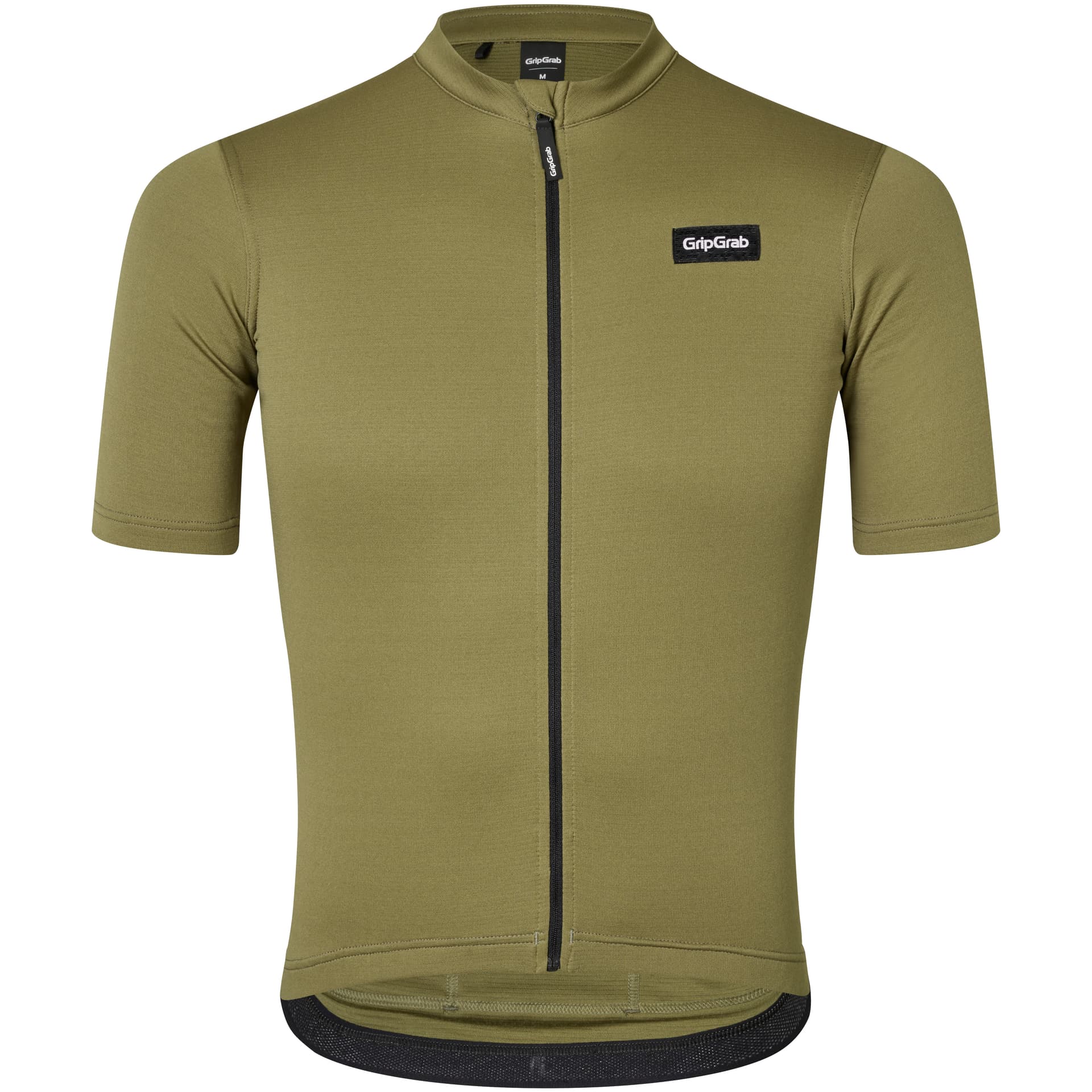 GripGrab Gripgrab Men's GripGrab EXPLR Merinotech Short Sleeve Jersey Olive Green