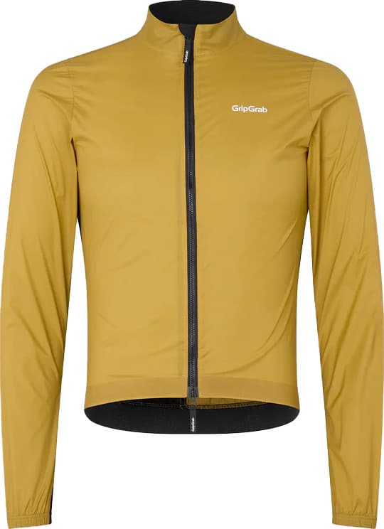 GripGrab Gripgrab Men's Gripgrab Pacr Windproof Lightweight Jacket Mustard Yellow