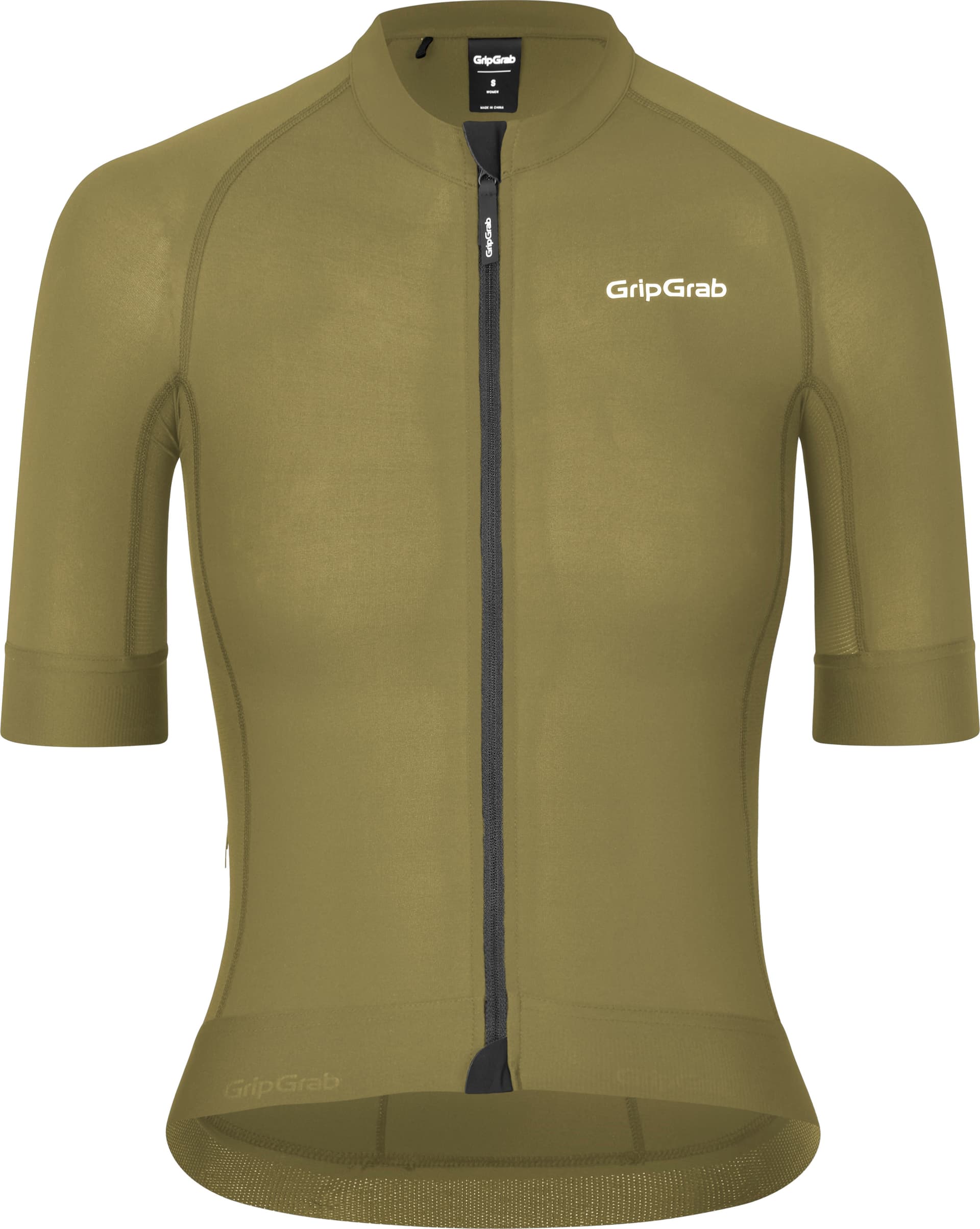 GripGrab Gripgrab Women's GripGrab PACR Short Sleeve Jersey Olive Green