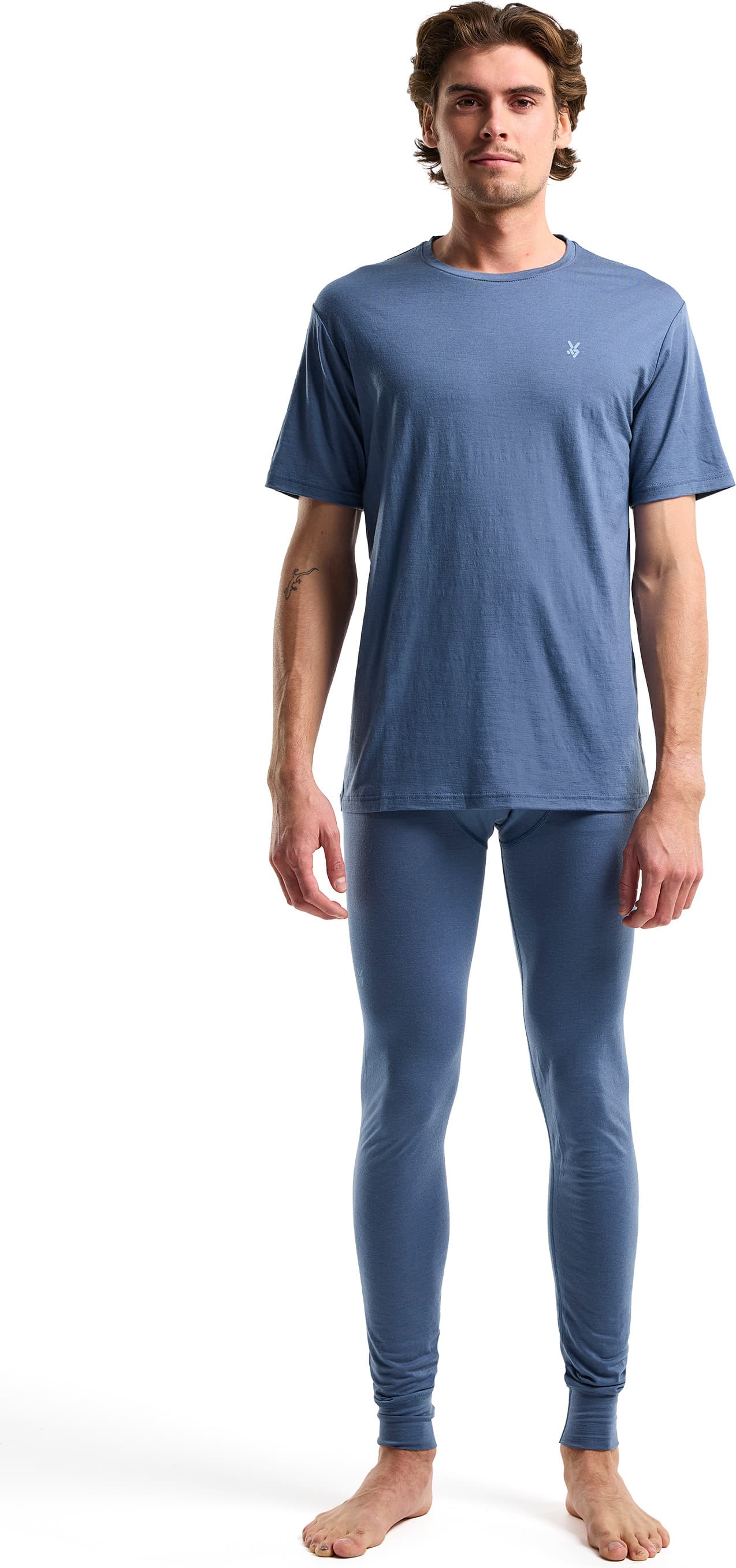 Seger Seger Men's Termowool 150g T-Shirt Dusty Blue