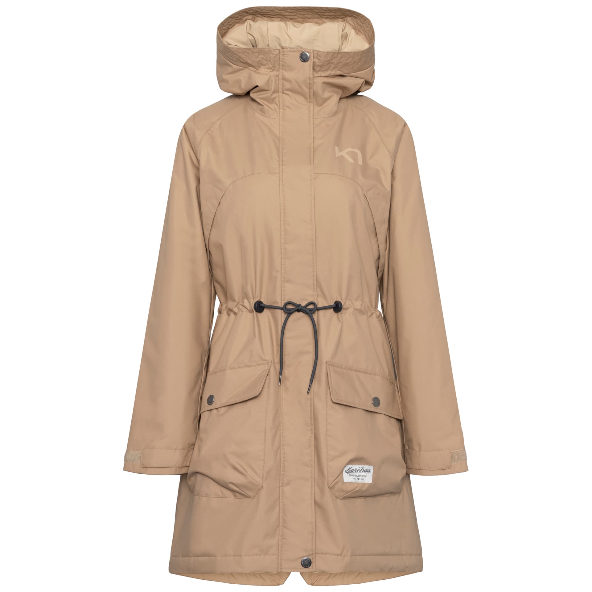 Kari Traa Kari Traa Women's Tesdal Parka Midtone Sand Grey