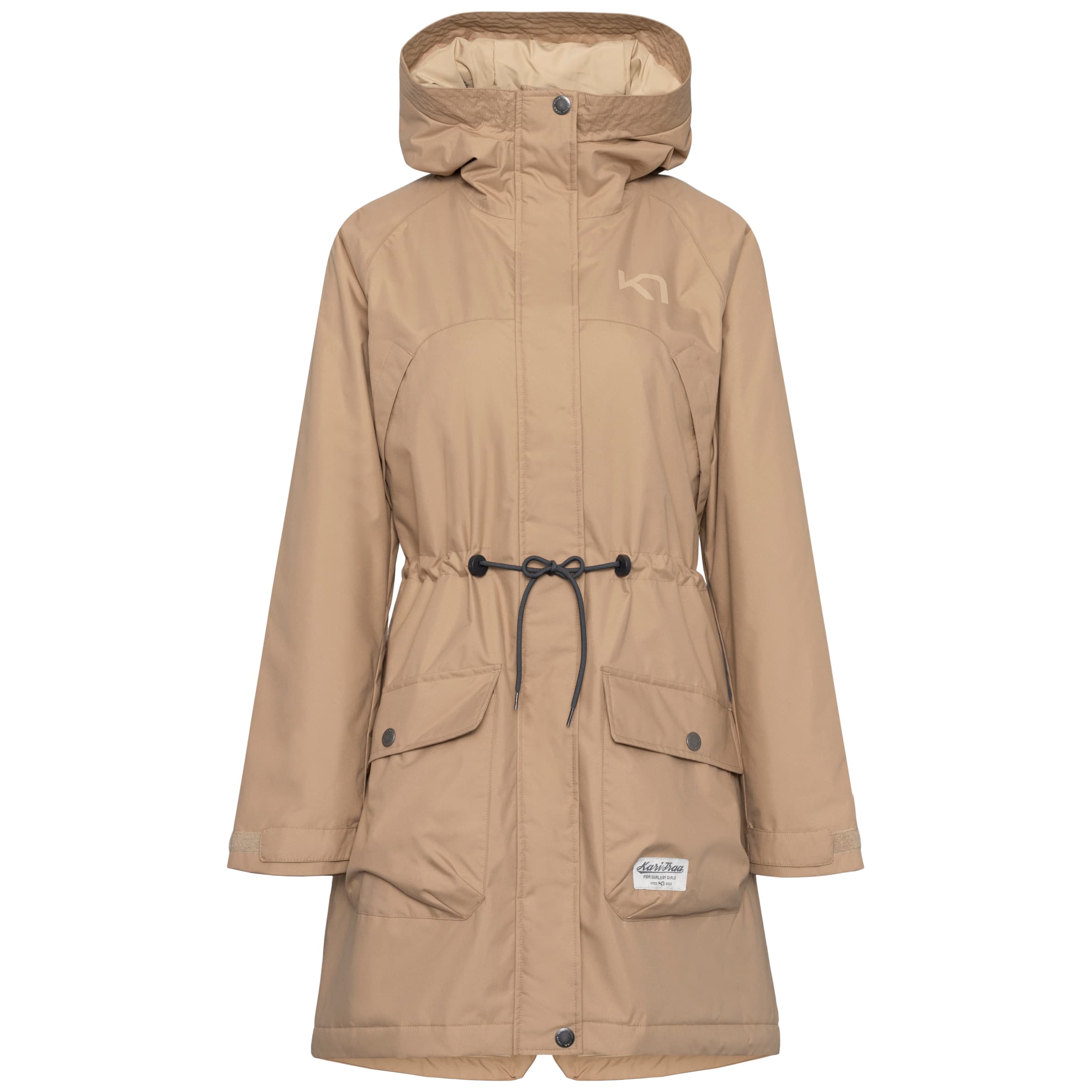 Kari Traa Kari Traa Women's Tesdal Parka Midtone Sand Grey