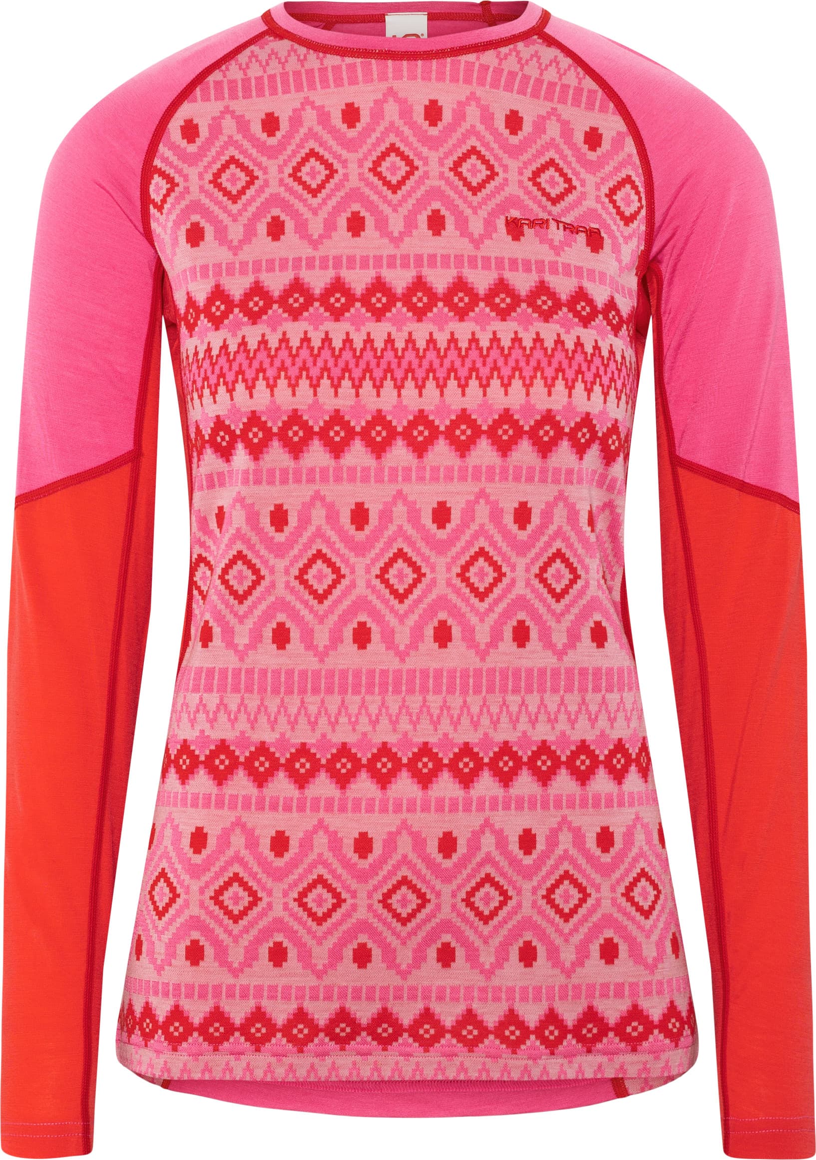Kari Traa Kari Traa Women's Malia Long Sleeve Bright Pink