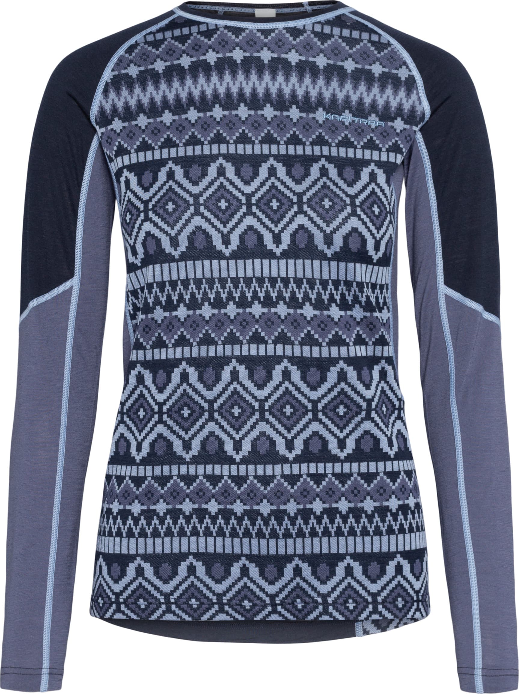 Kari Traa Kari Traa Women's Malia Long Sleeve Dark Navy Blue