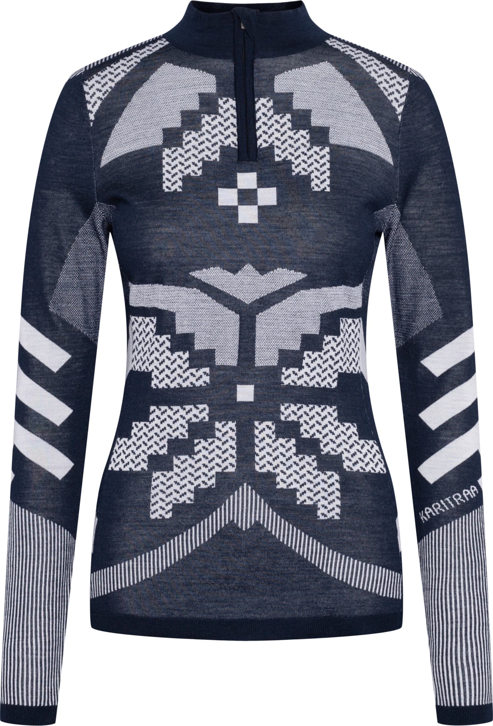 Kari Traa Kari Traa Women's Faith Half Zip Dark Navy Blue