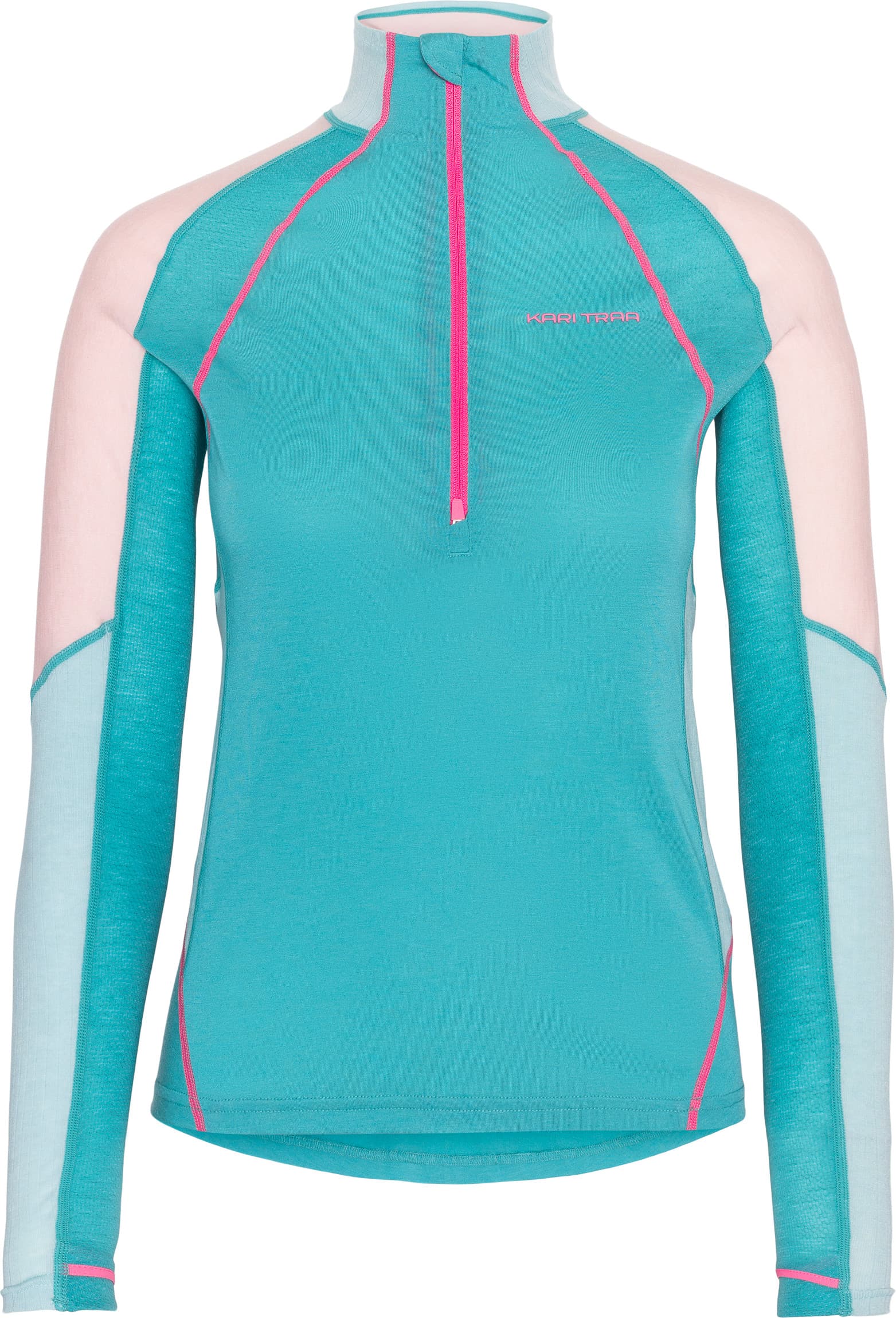 Kari Traa Kari Traa Women's Alma Half Zip Blue Lagoon