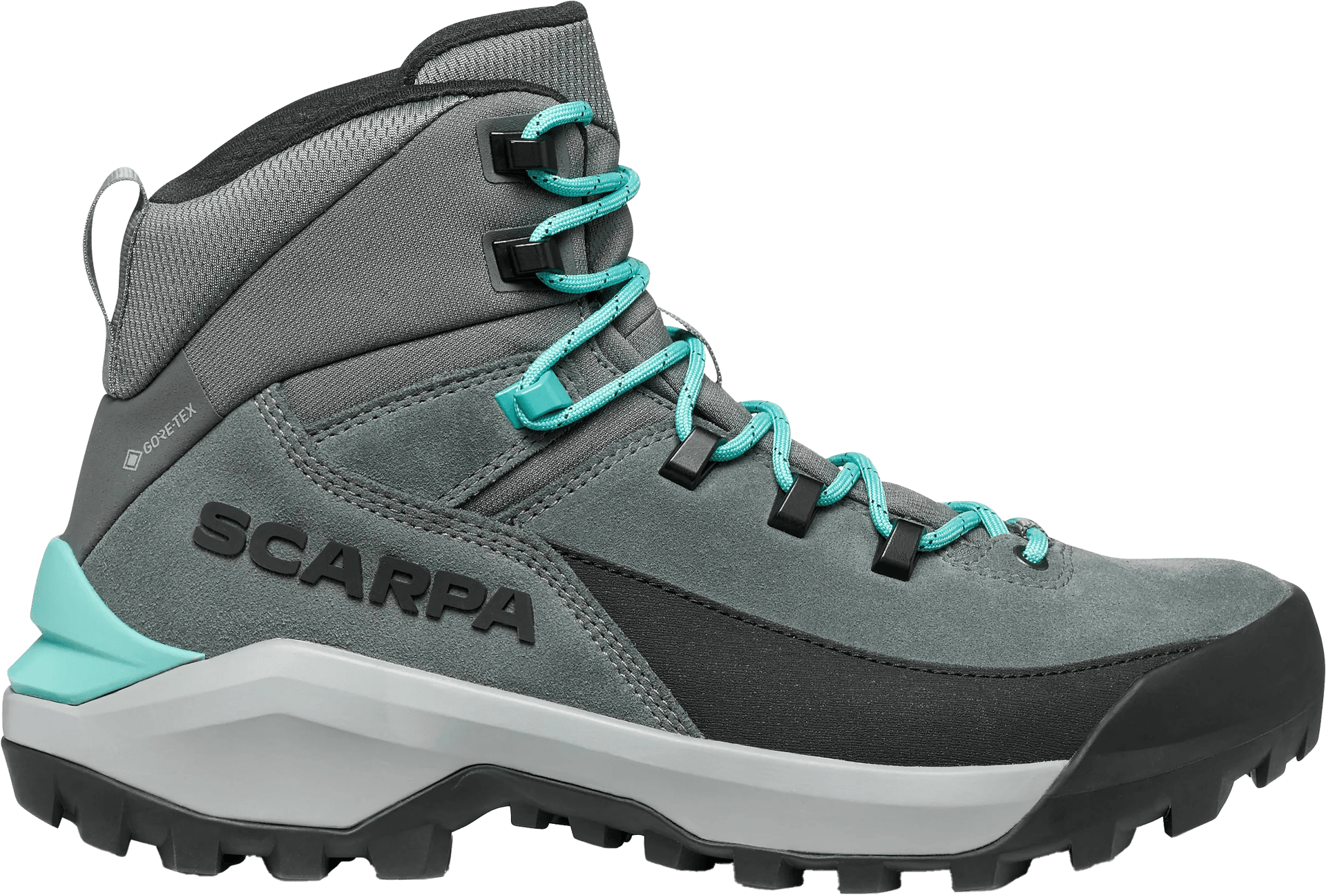 Scarpa Scarpa Women's Mustang TRK GORE-TEX Smoke Gray/Ceramic Blue