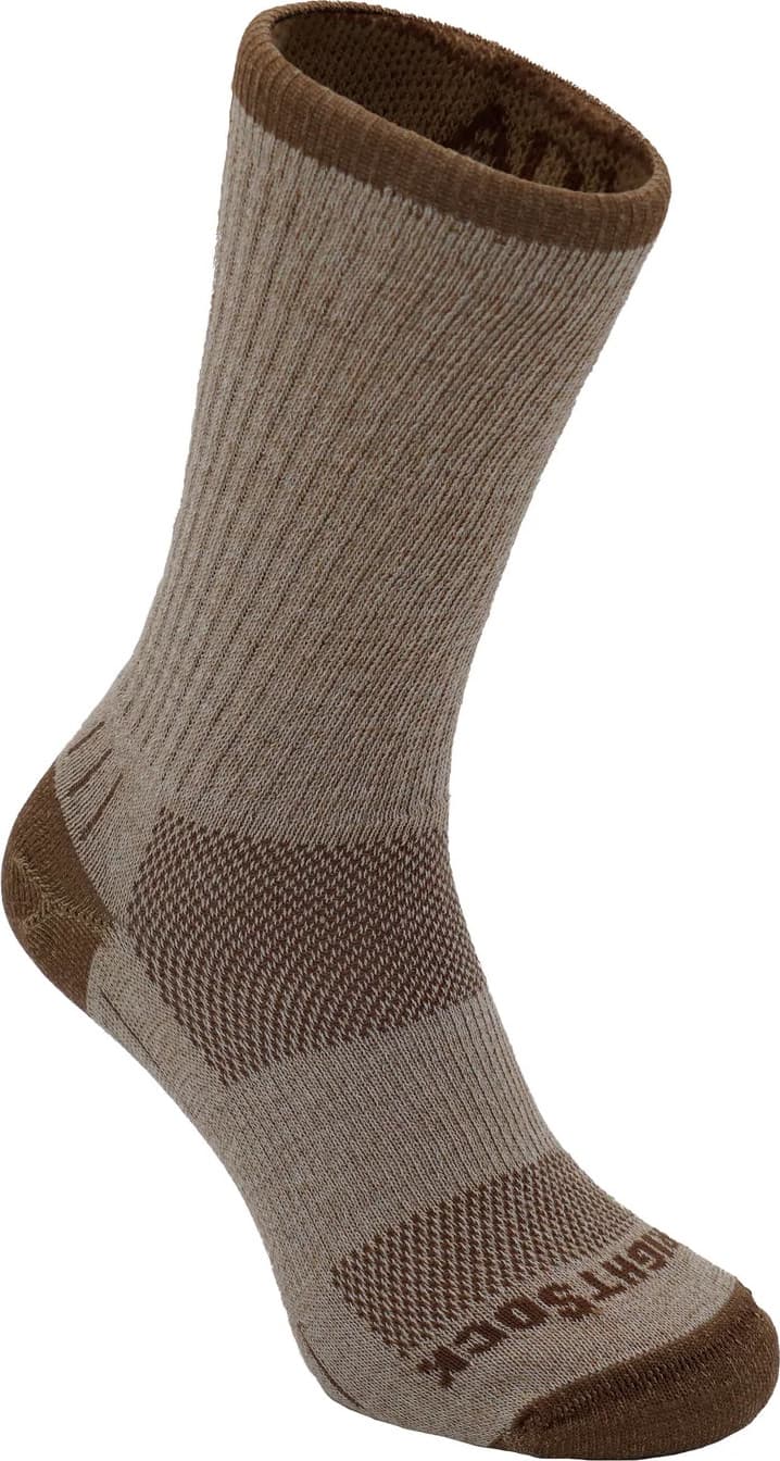 Wrightsock Wrightsock Adventure Crew Anti Blister System Khaki/Marl