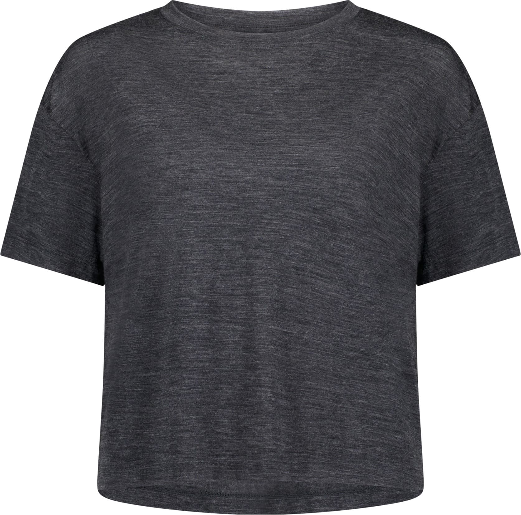 Mons Royale Mons Royale Women's Zephyr Merino Tencel™ Boxy T-Shirt Smoke