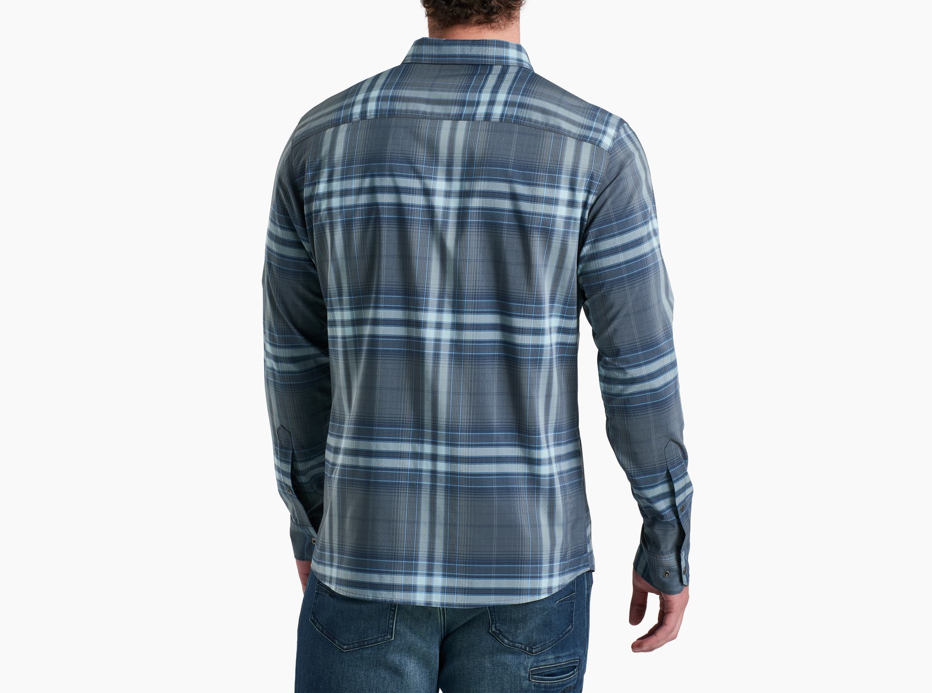 Kühl Kühl Men's Response Lite Longsleeve Charcoal Blue