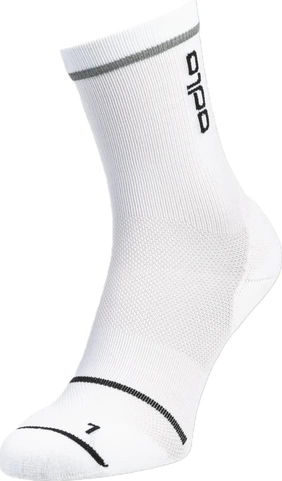 Odlo Odlo Odlo Socks Micro Crew Ceramicool Reflective Socks  White