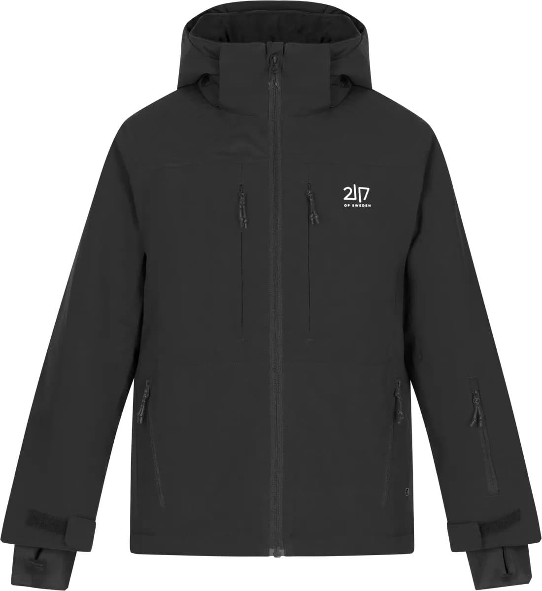 2117 of sweden 2117 of Sweden Juniors' Light Padded Ski Jacket Lauker Black