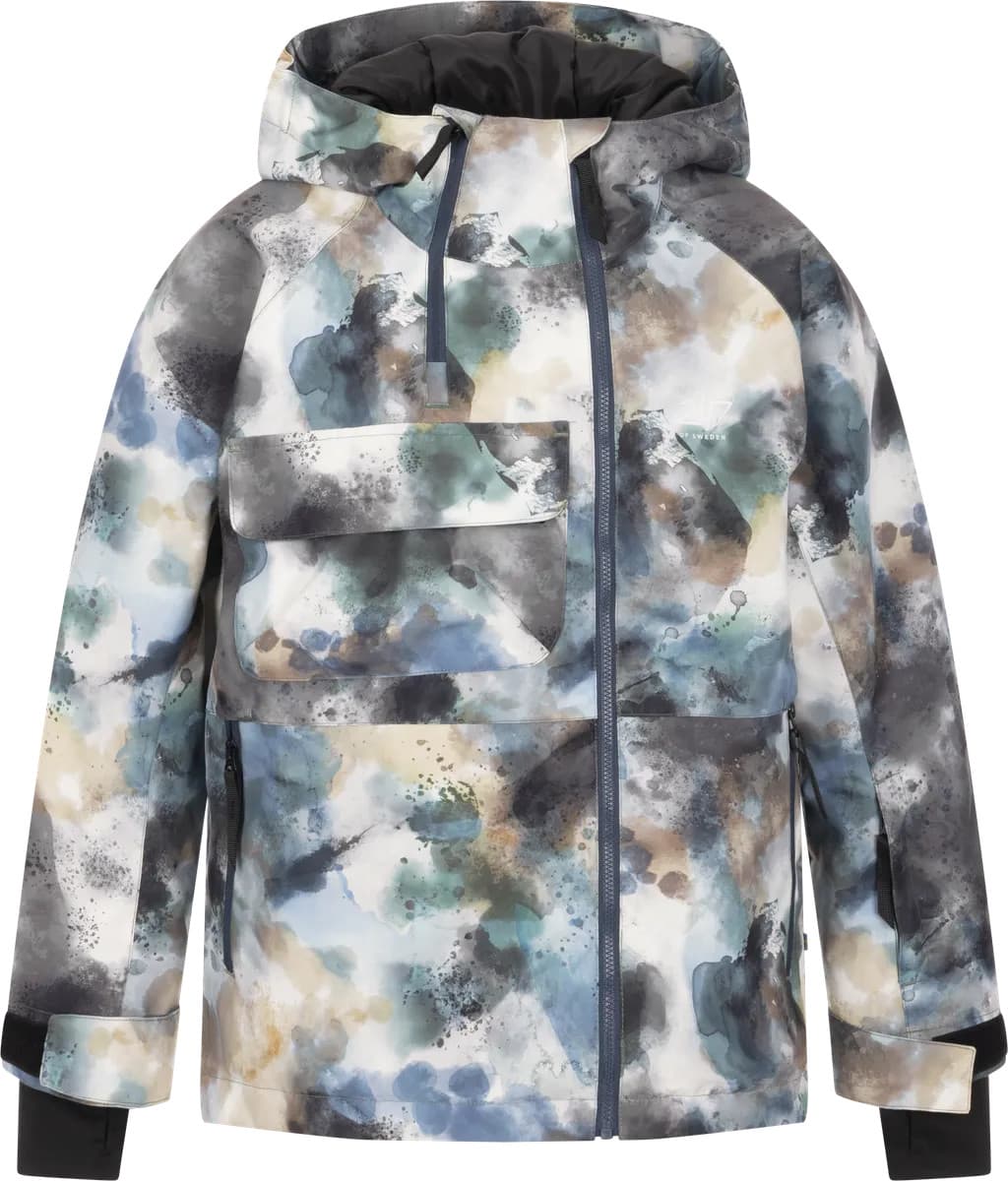 2117 of sweden 2117 of Sweden Juniors' Light Padded Ski Jacket Kidden Aop Sky