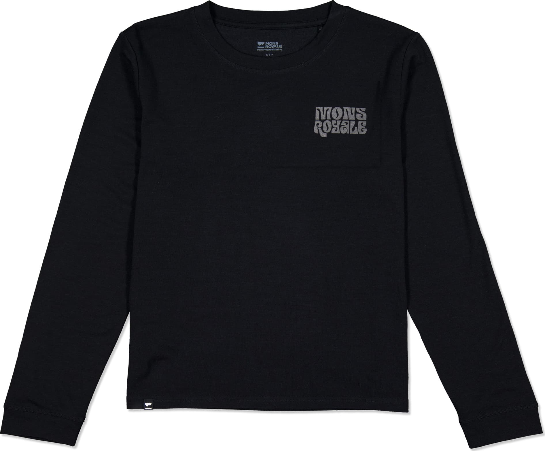 Mons Royale Mons Royale Women's Icon Merino Long Sleeve Black