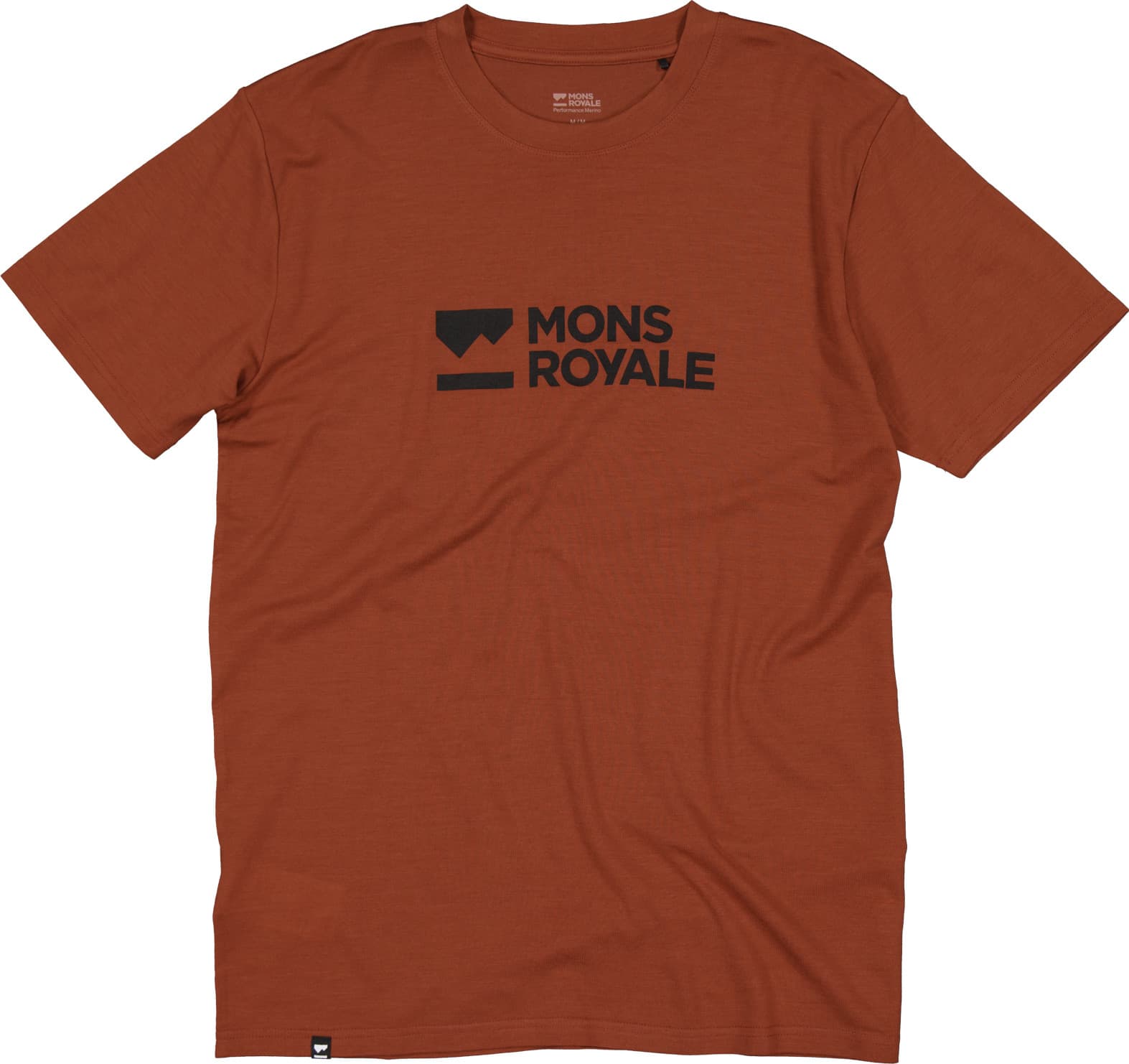 Mons Royale Mons Royale Men's Icon Merino Classic T-Shirt Sienna
