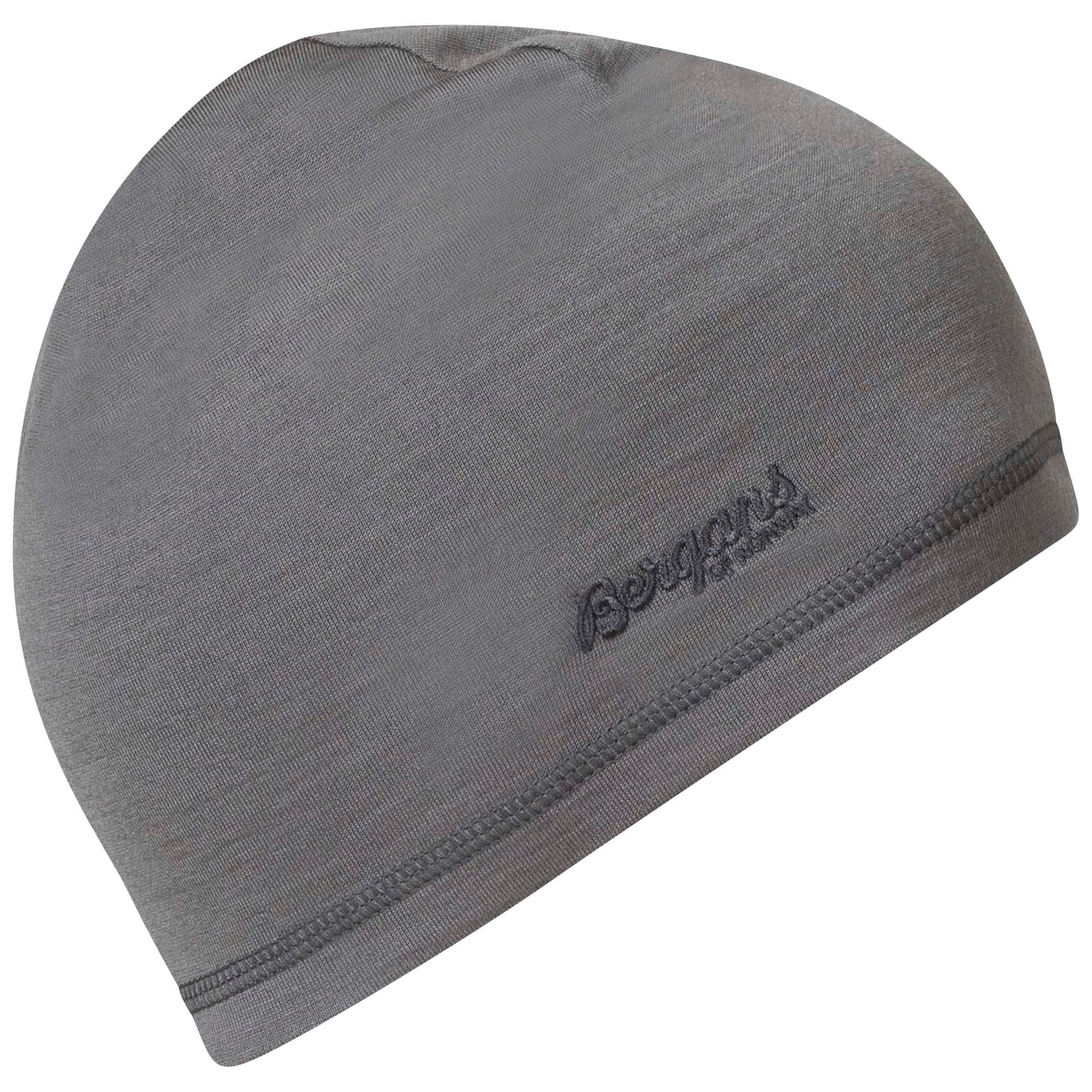 bergans Bergans Juniors' Wool Beanie Solid Grey