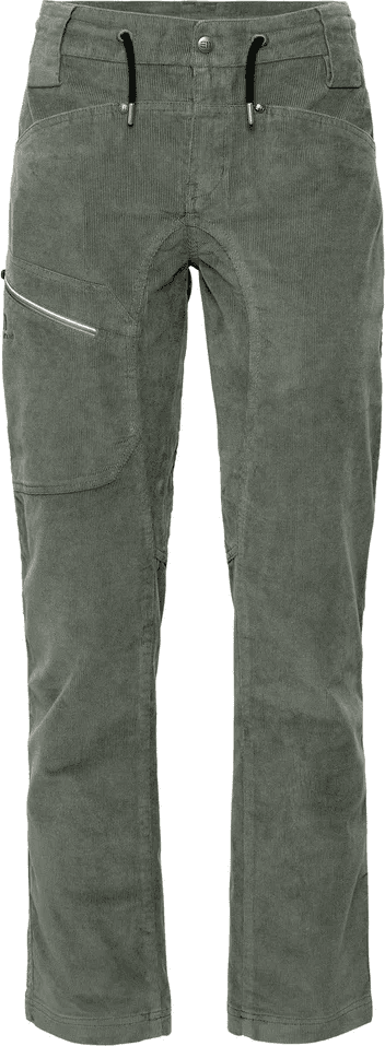 Elevenate Elevenate Woman's Après Cord Pants Gray Green